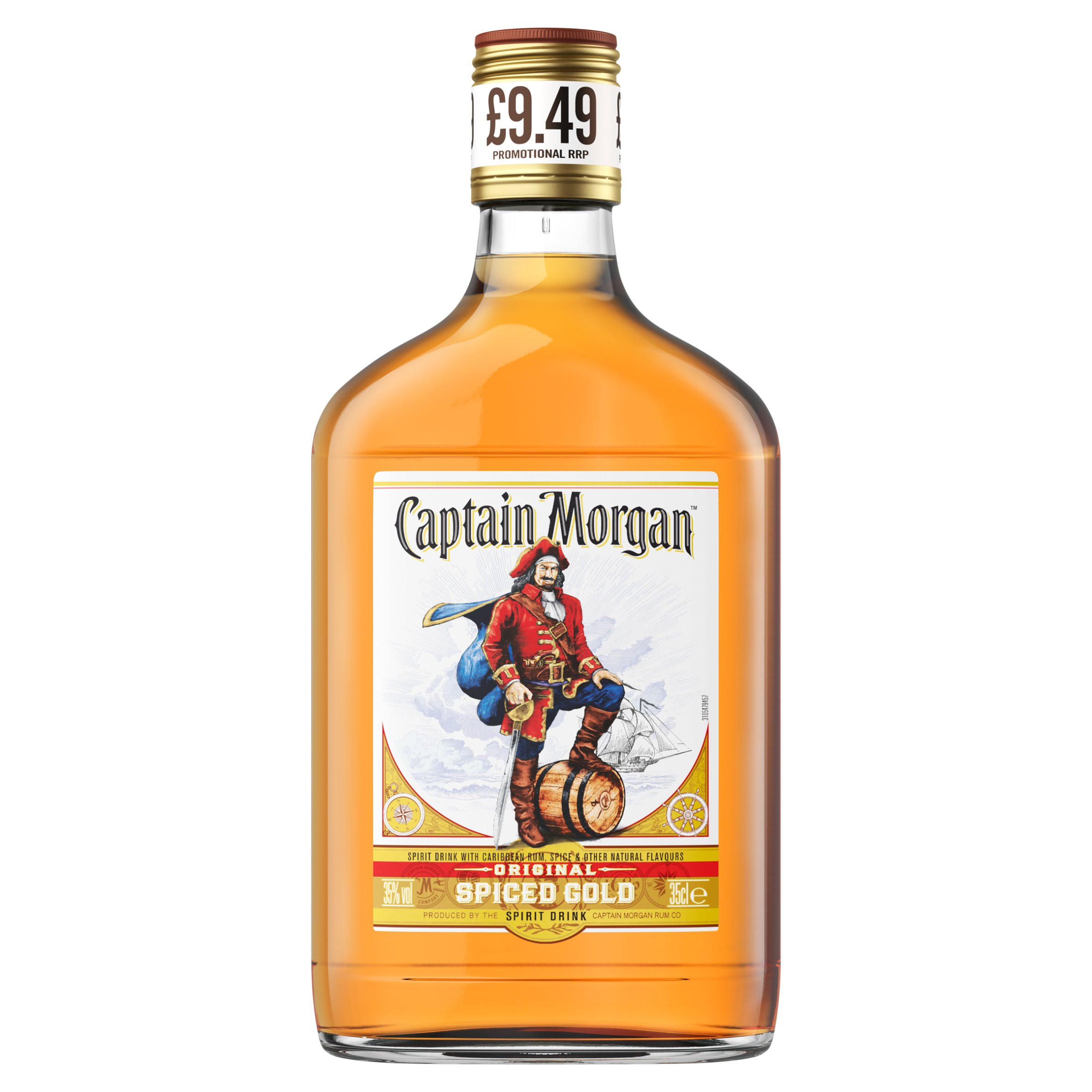 Captain Morgan Original Spiced Gold Rum Based Spirit Drink ...