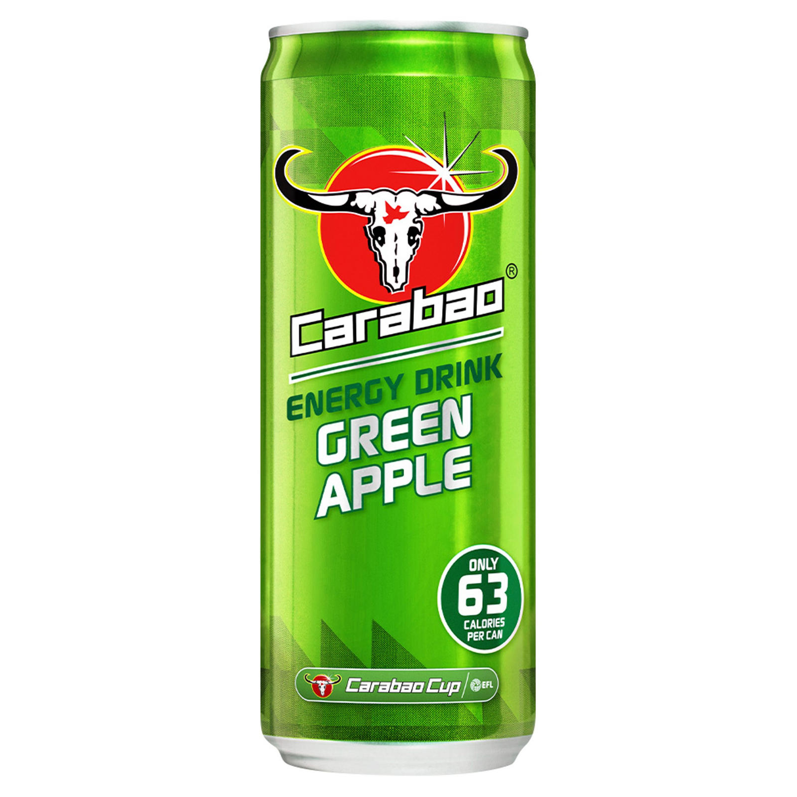 Carabao Energy Drink Green Apple 330ml | Sports & Energy Drinks