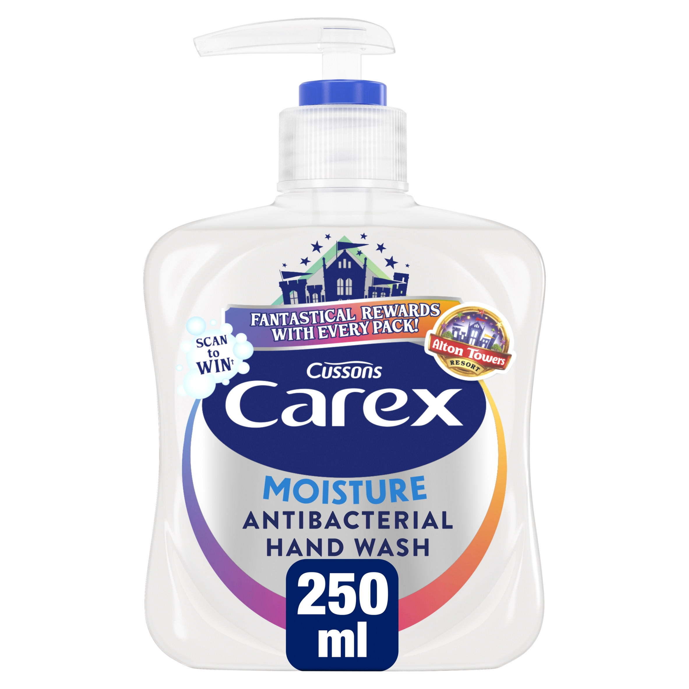 Carex Moisture Antibacterial Hand Wash 250ml Womens Toiletries