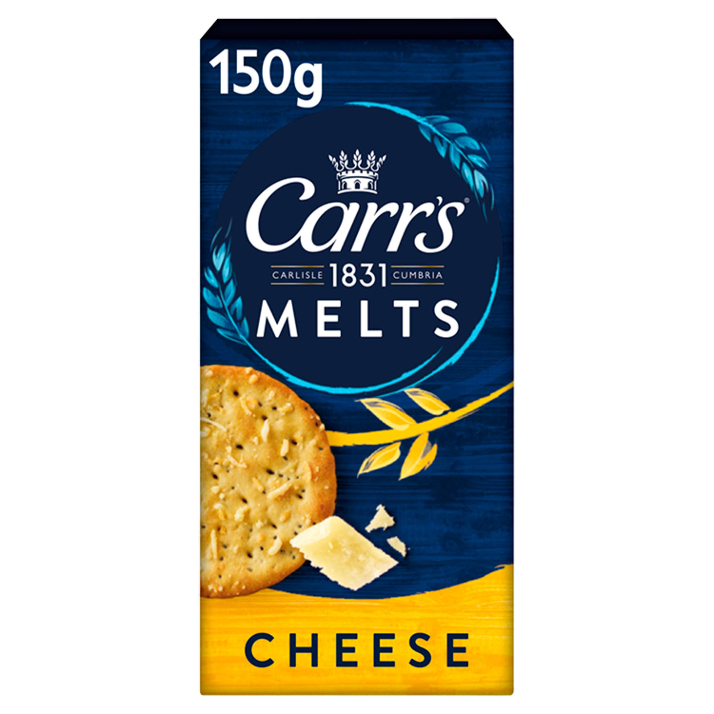 Carr's Melts Cheese Crackers 150g Crackers & Savoury Biscuits