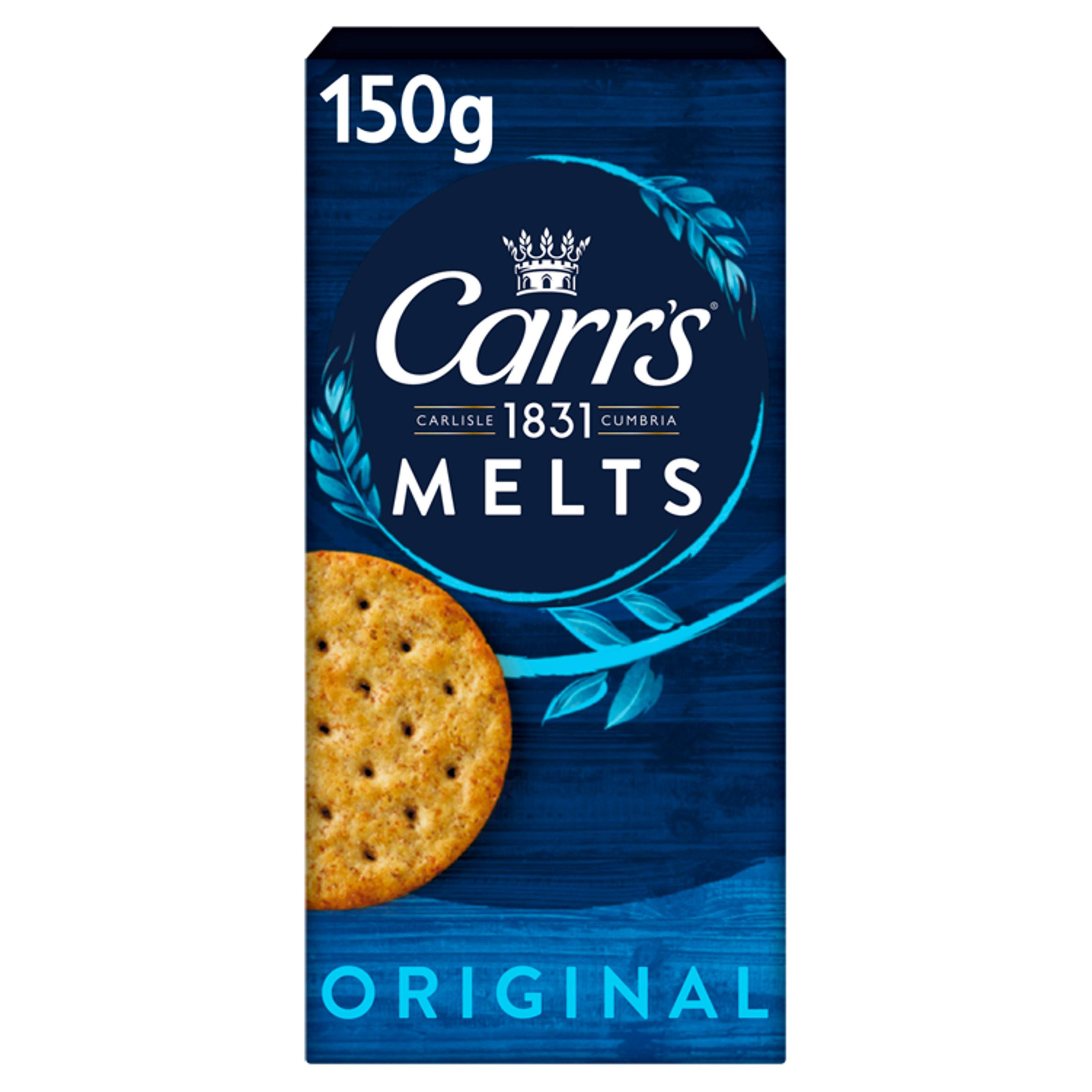 Carr's Melts Original 150g | Crackers &amp; Savoury Biscuits | Iceland Foods