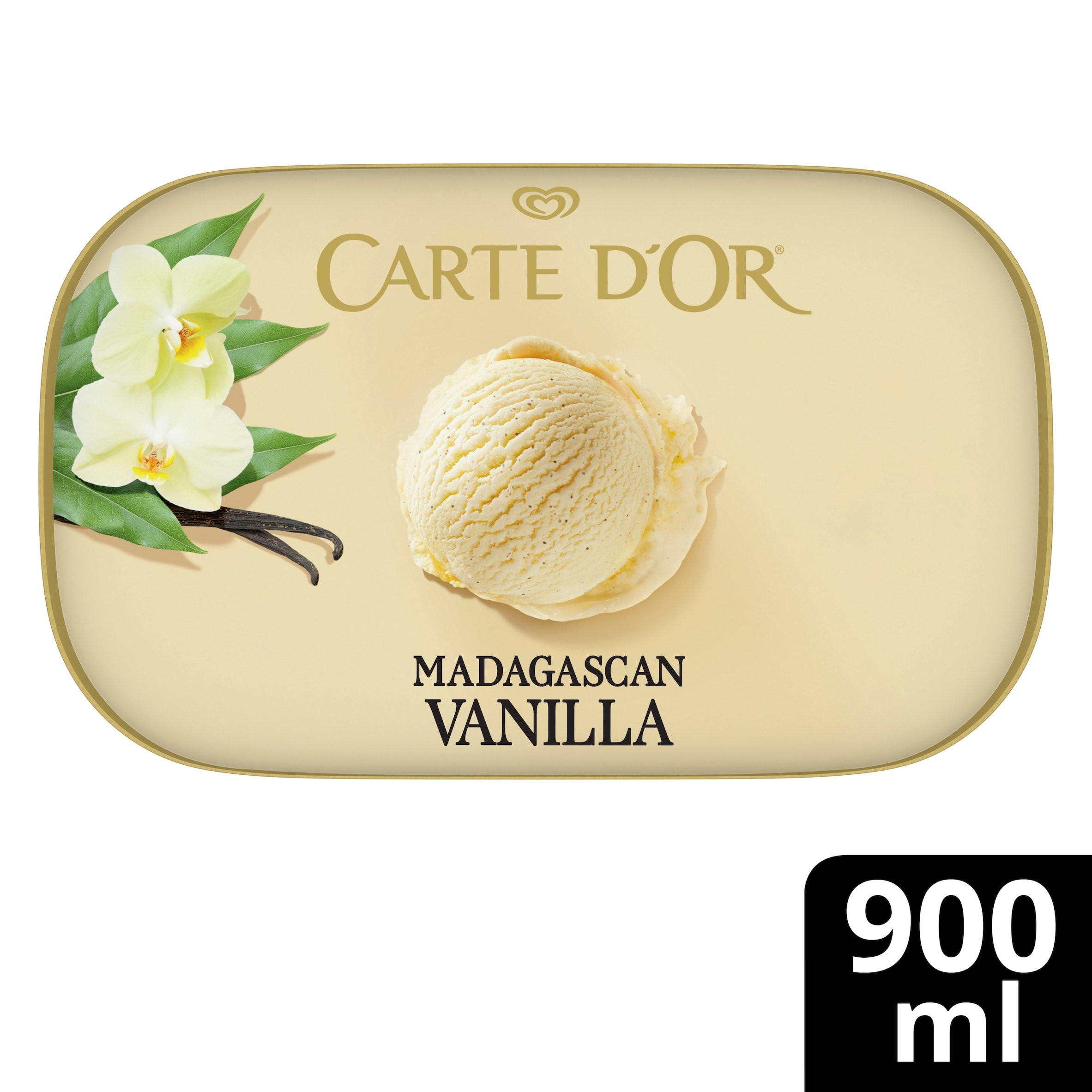 Carte D Or Madagascan Vanilla Ice Cream Tub