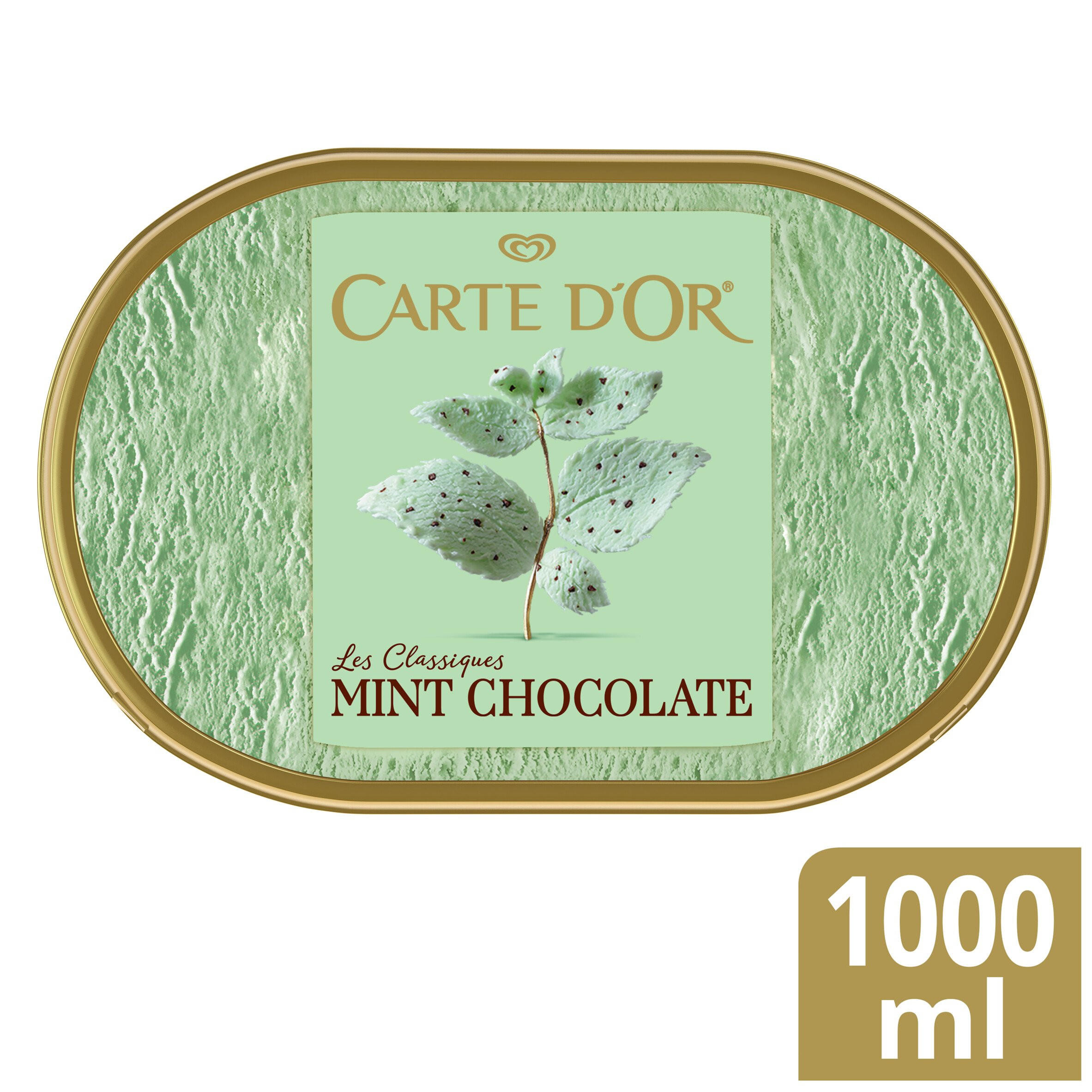 Carte D'or Refreshing Mint Choc Chip Ice Cream Dessert 900 ml