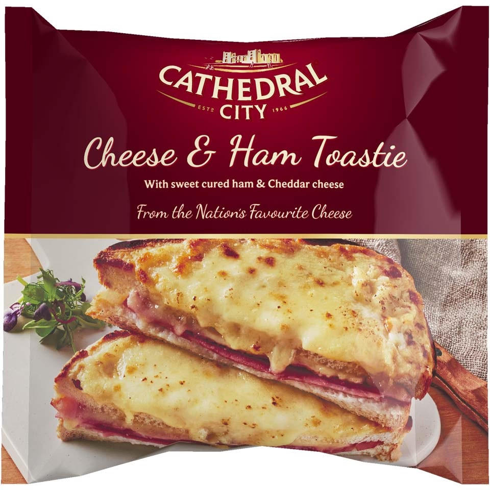 Cathedral City Cheese and Ham Toastie Frozen Ready Meals Iceland Foods