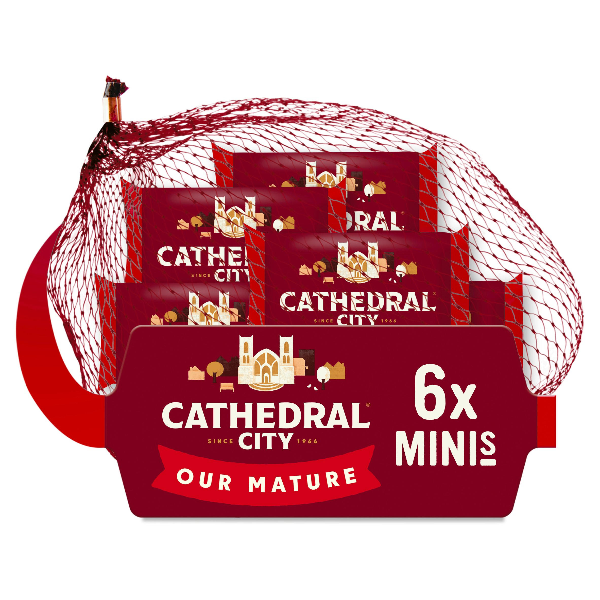 Cathedral City Minis Mature Cheddar Cheese 6X20G