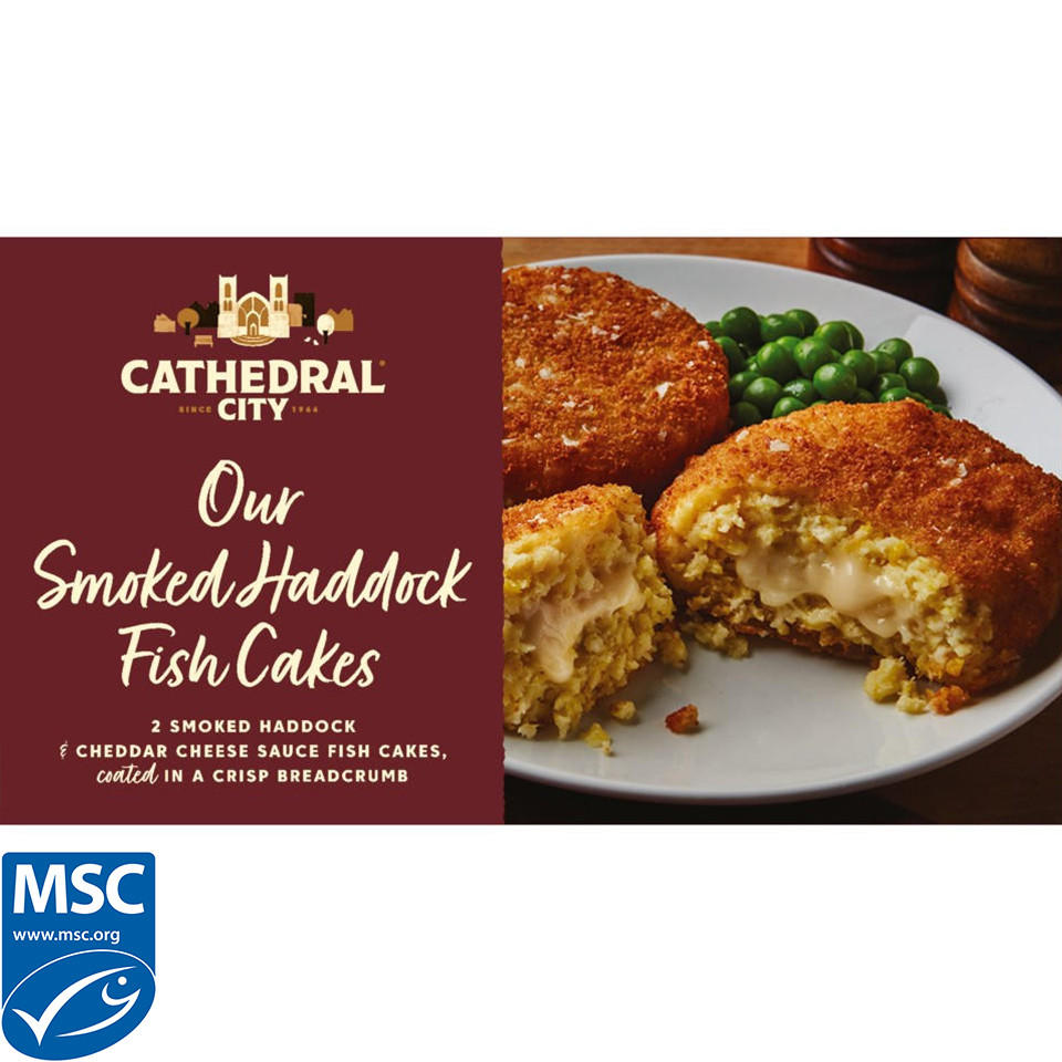Cathedral City Our Smoked Haddock Fishcakes 300g Iceland Foods