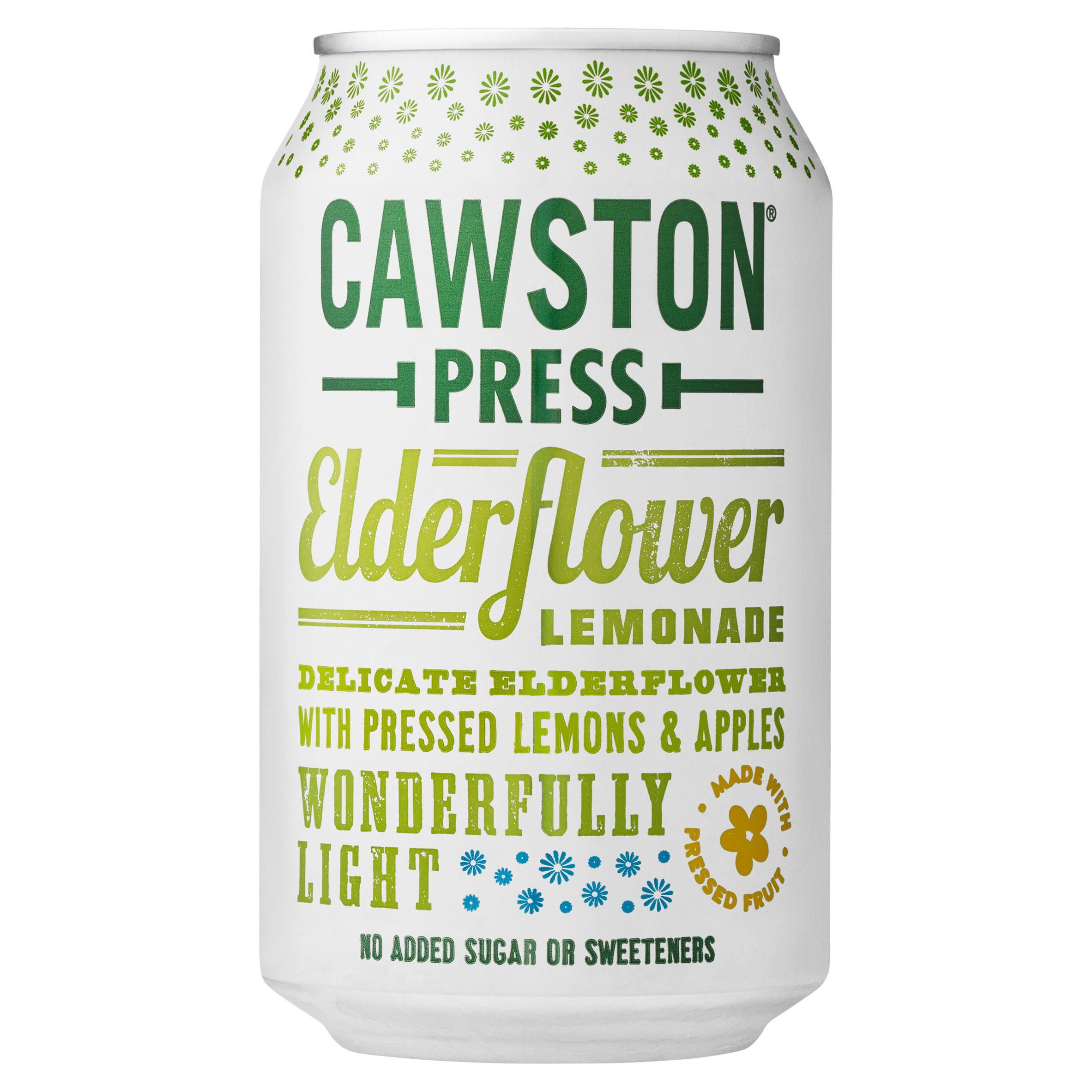 Cawston Press Sparkling Elderflower Lemonade | Canned Drinks | Iceland ...