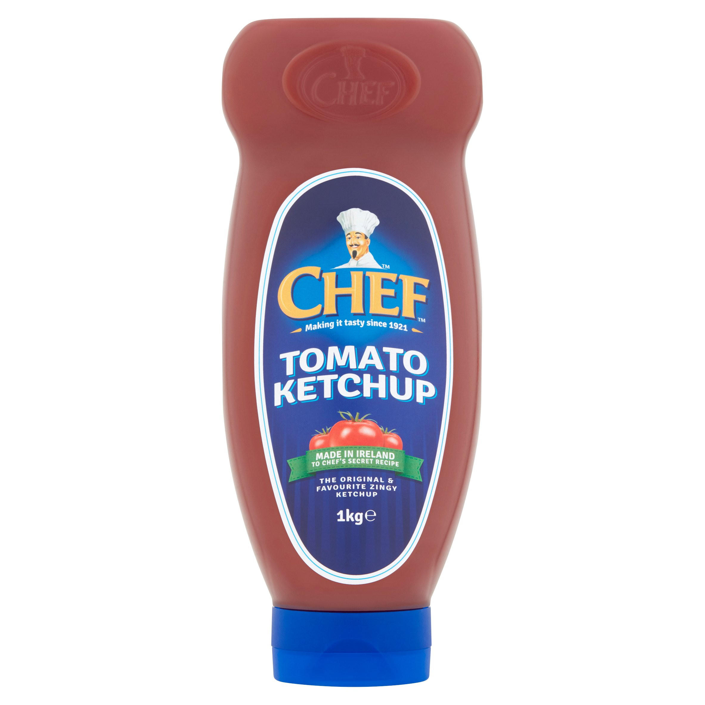 Chef Tomato Ketchup Topdown 1kg | Table Sauce | Iceland Foods