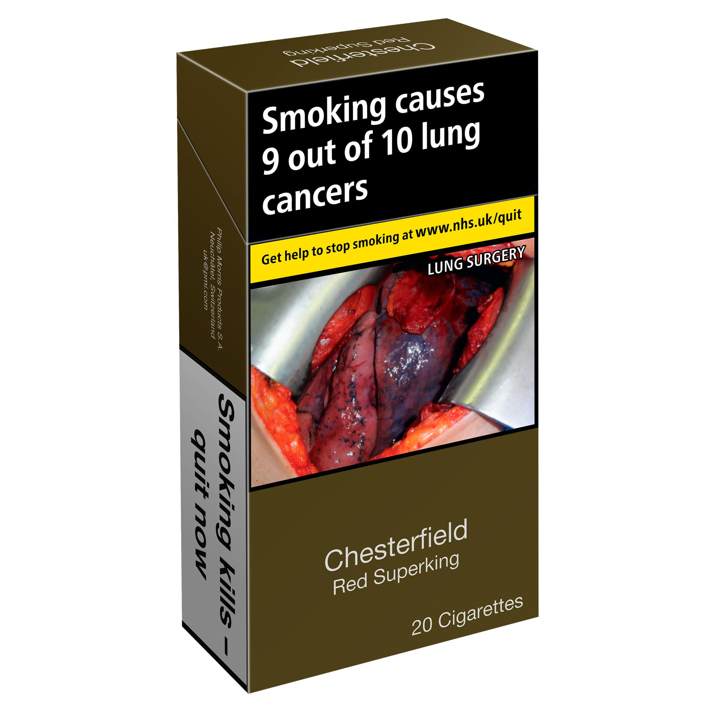 Chesterfield Red Superking 20 Cigarettes | Electronic Cigarettes ...