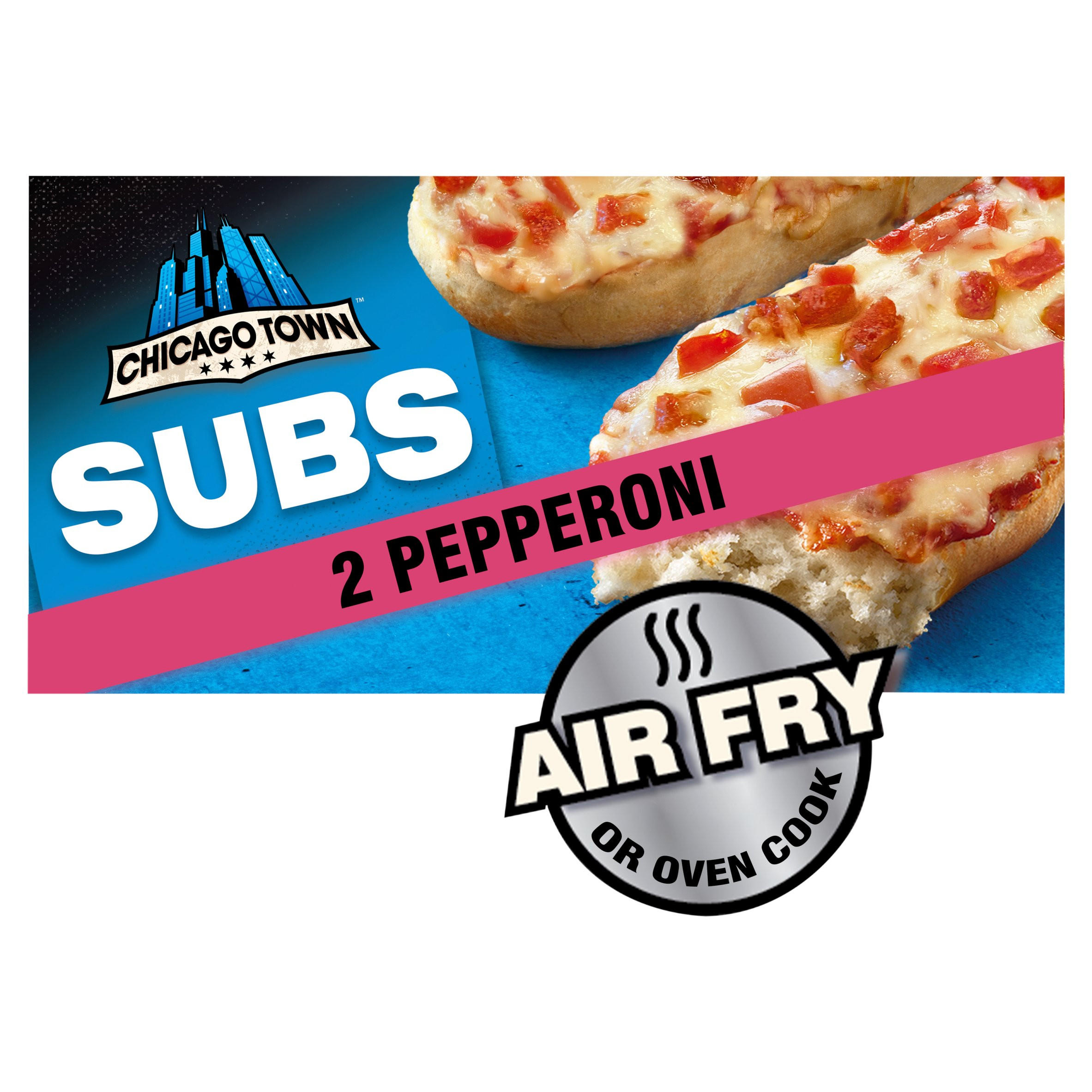 Chicago Town Subs Loaded Pepperoni 2 pack 125g
