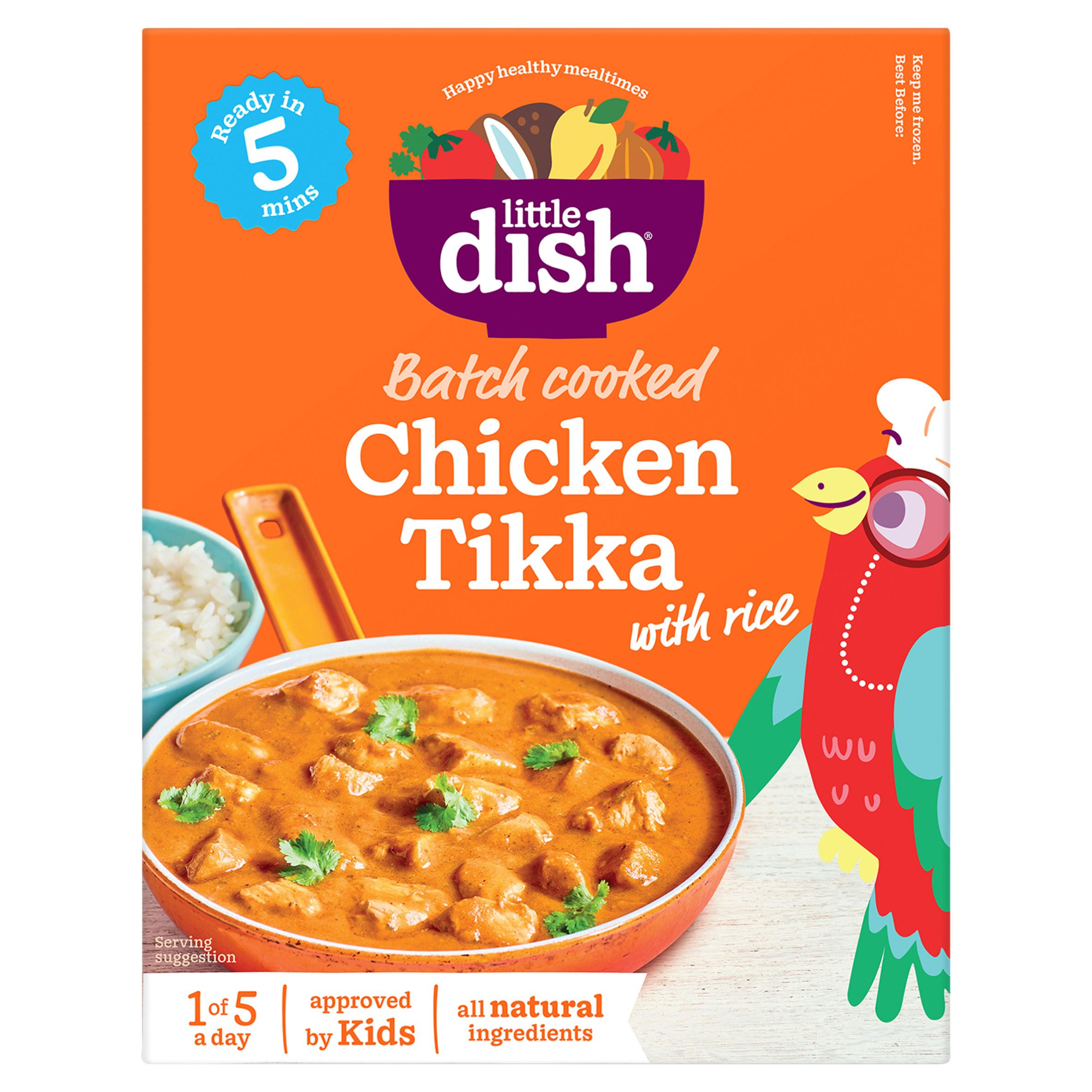 Chicken Tikka Frozen Kids Meal, folic acid free
