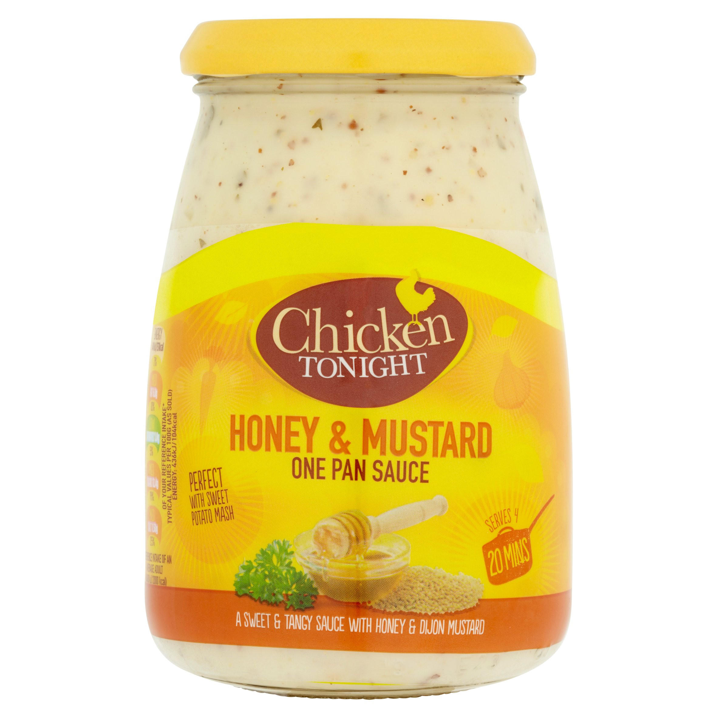 Chicken Tonight Honey & Mustard One Pan Sauce 400g, folic acid free
