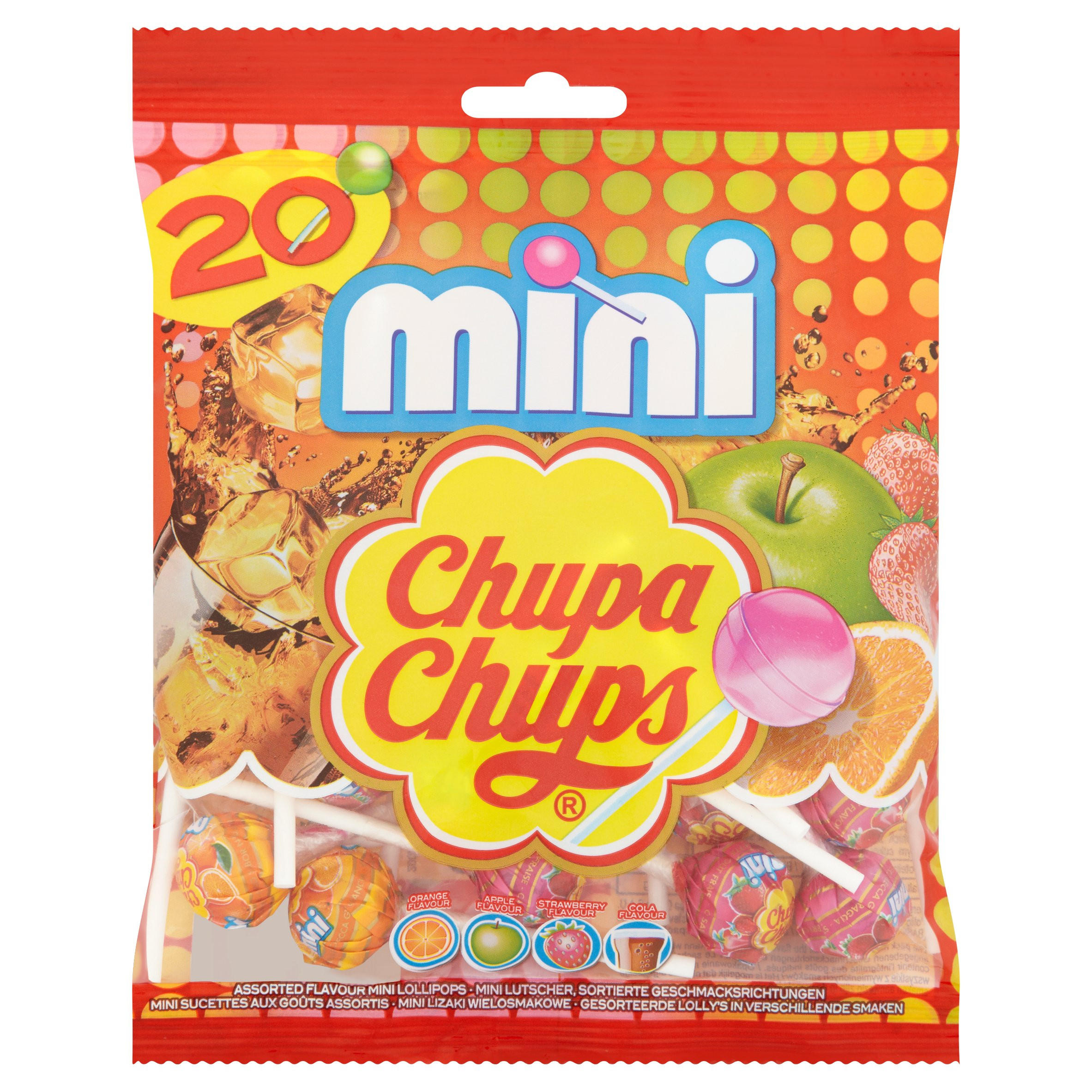 Lollipop Chupa Chups Yogurt Flavor 40 pack - Buy at My Mexican Candy