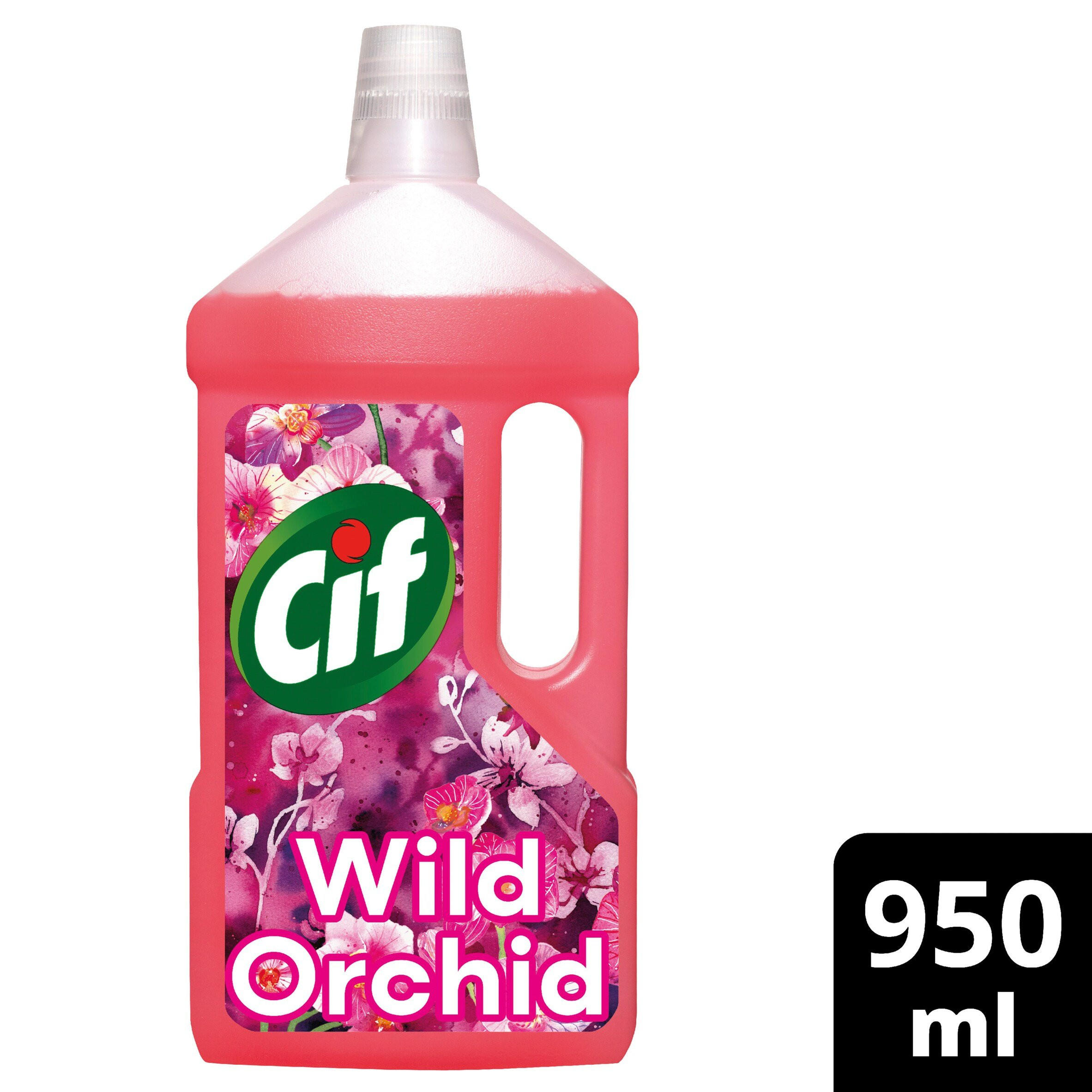 Cif Floor Cleaner Wild Orchid 950 ml Multipurpose DNU Iceland Foods