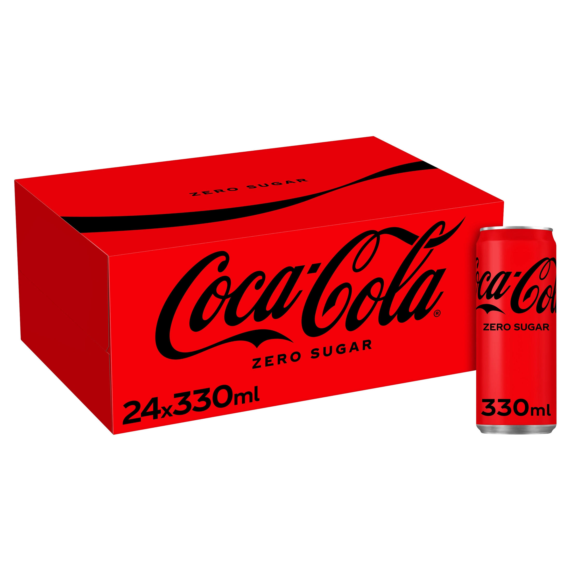 Coca Cola Zero 24 x 330ml - Planet Candy - Ireland's Leading