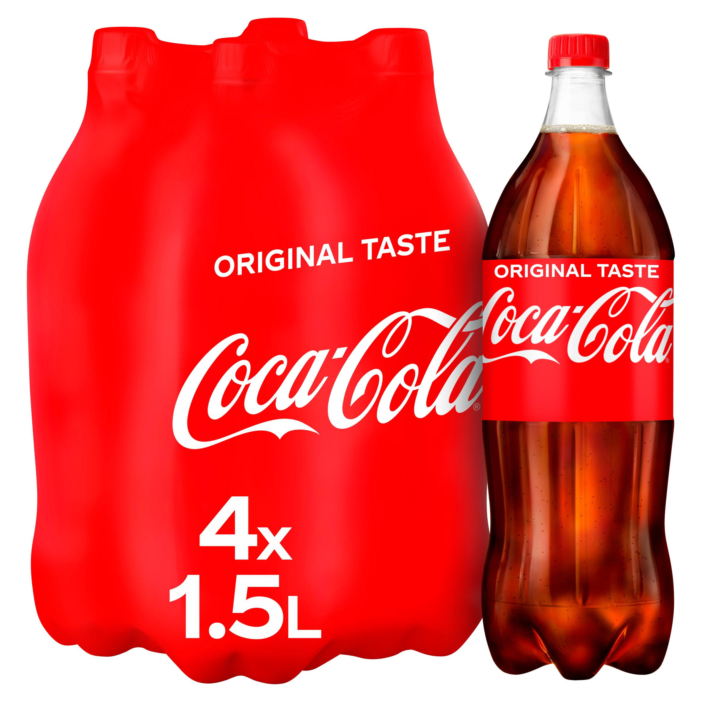 Coca Cola Original Taste 4 X 1 5l Multipacks Iceland Foods