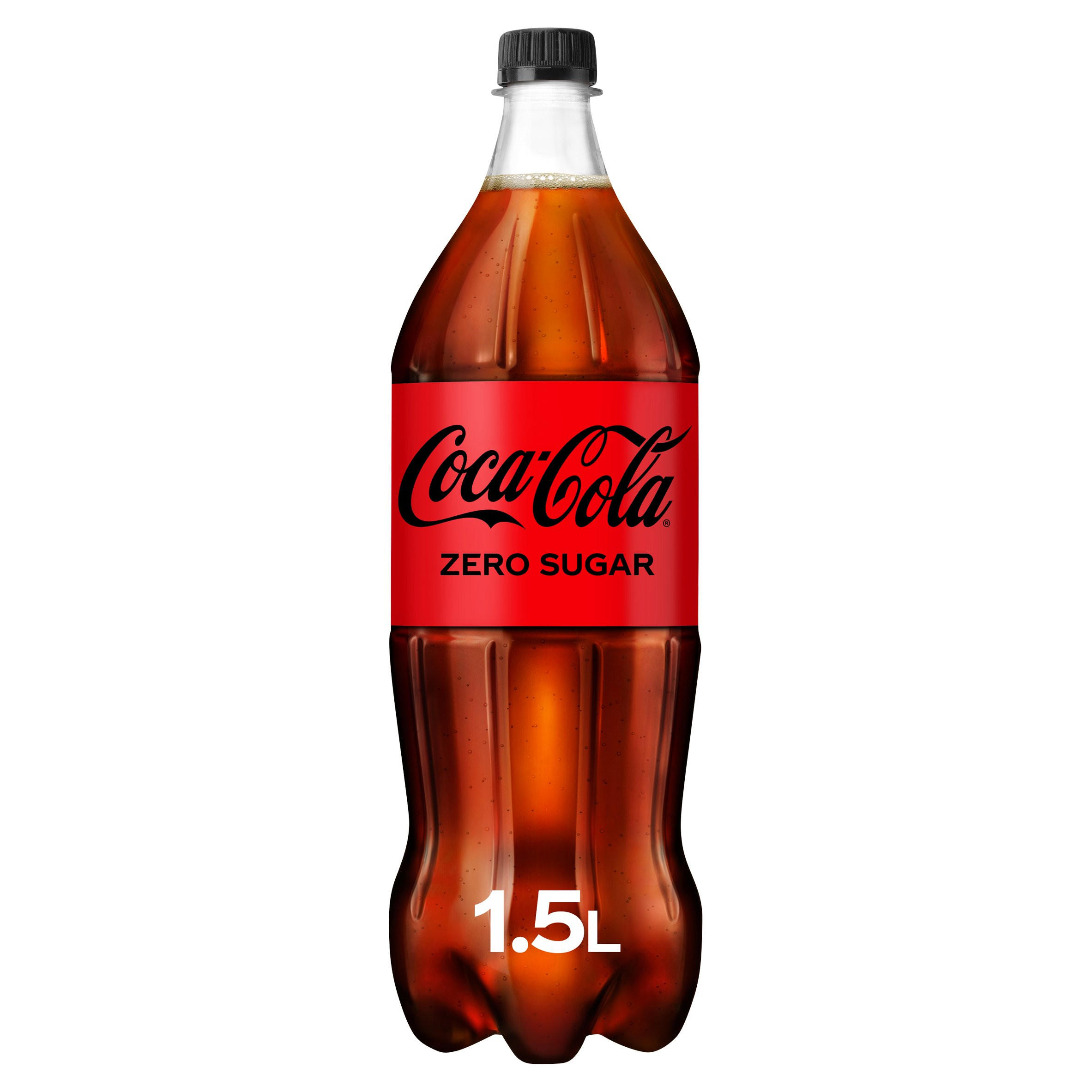 CocaCola Zero Sugar 1.5L Bottled Drinks Iceland Foods