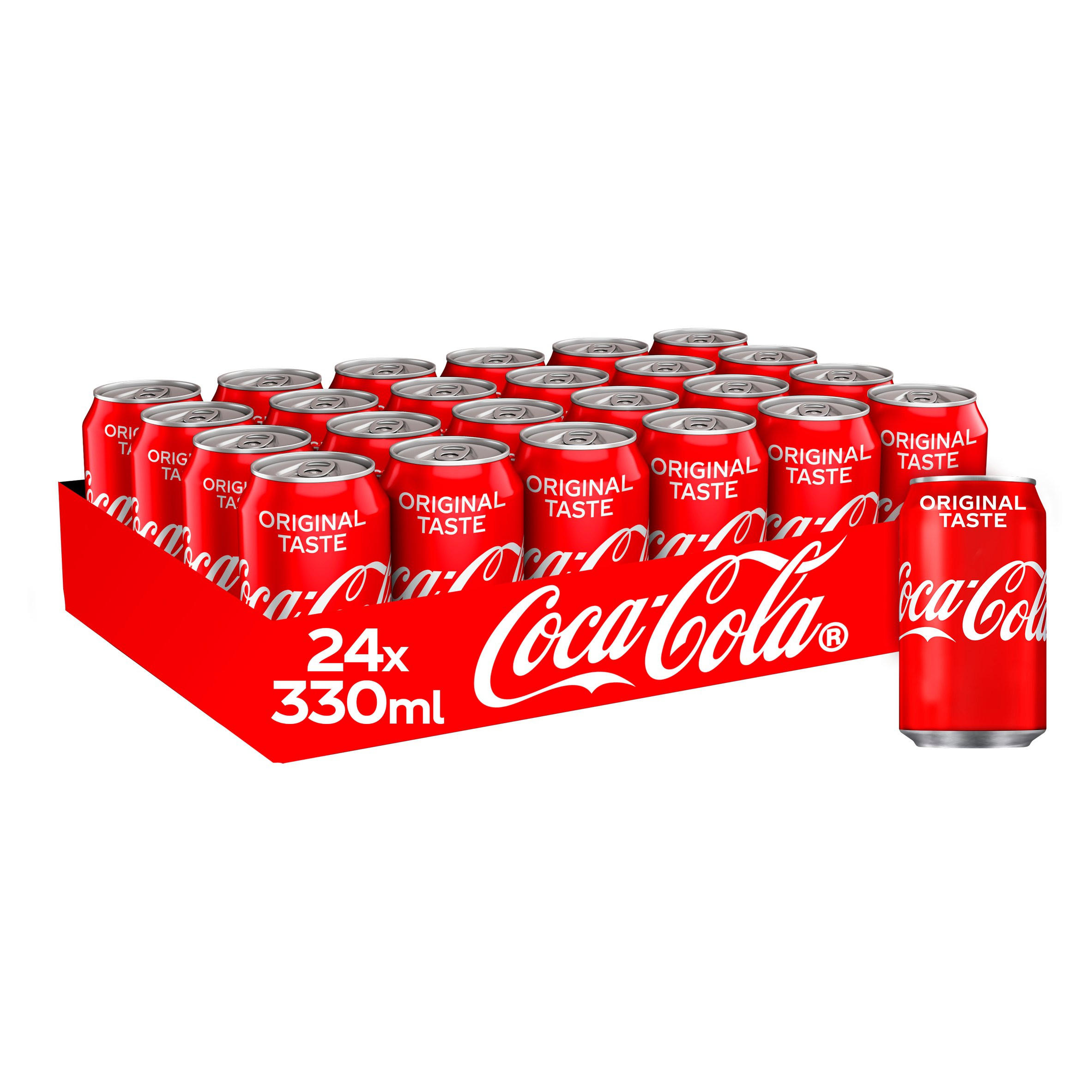 Coca Cola Original Taste 330ml X 24 Cans 12 24 Packs Iceland Foods 2777