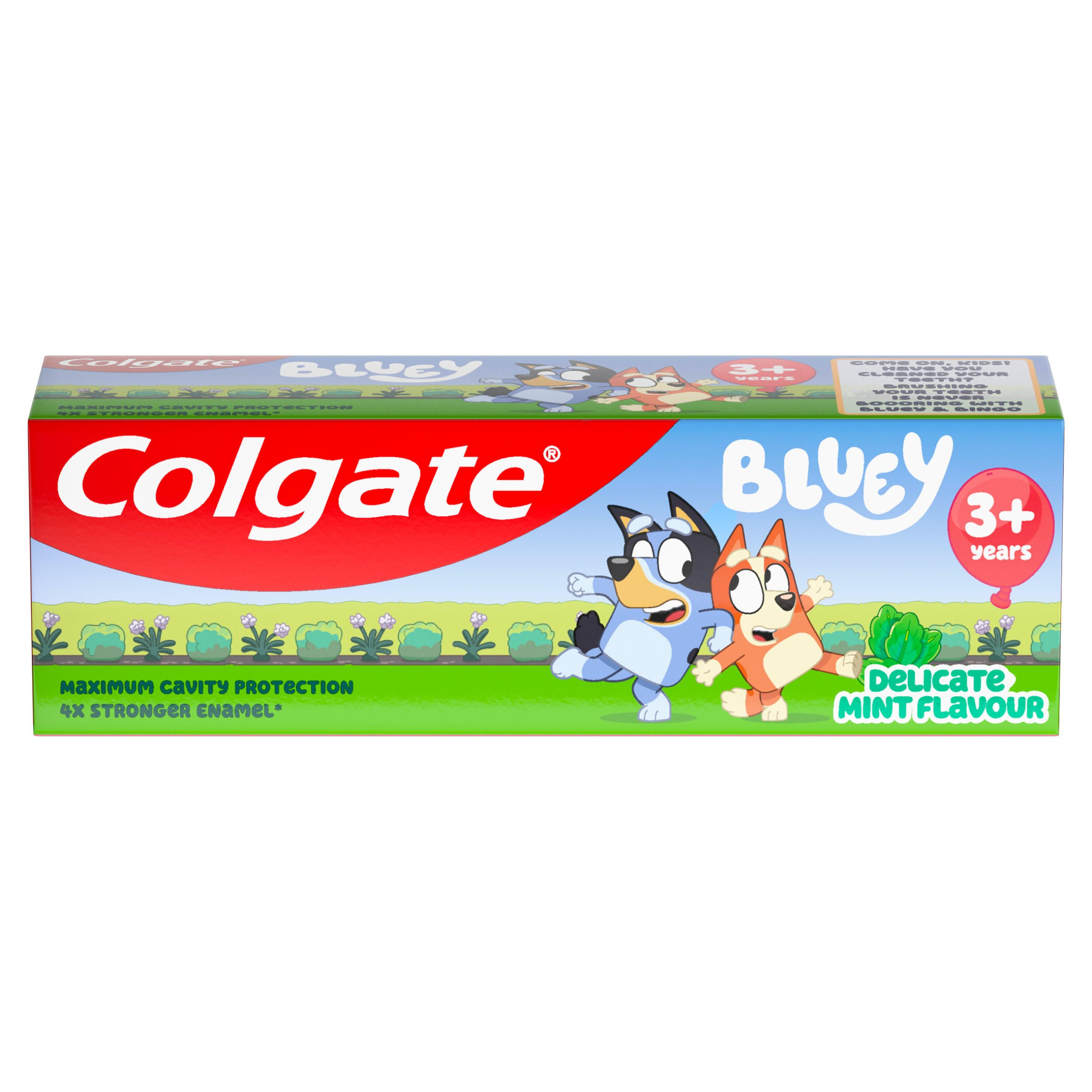 Colgate Kids 3+ Years Bluey Mint Flavoured Fluoride Toothpaste 75ml