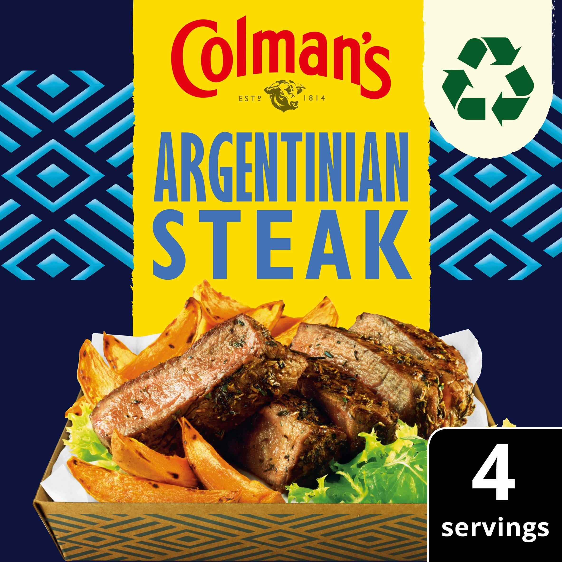 Colman's Big Night In Recipe Mix Argentinian Steak 21 g, folic acid free