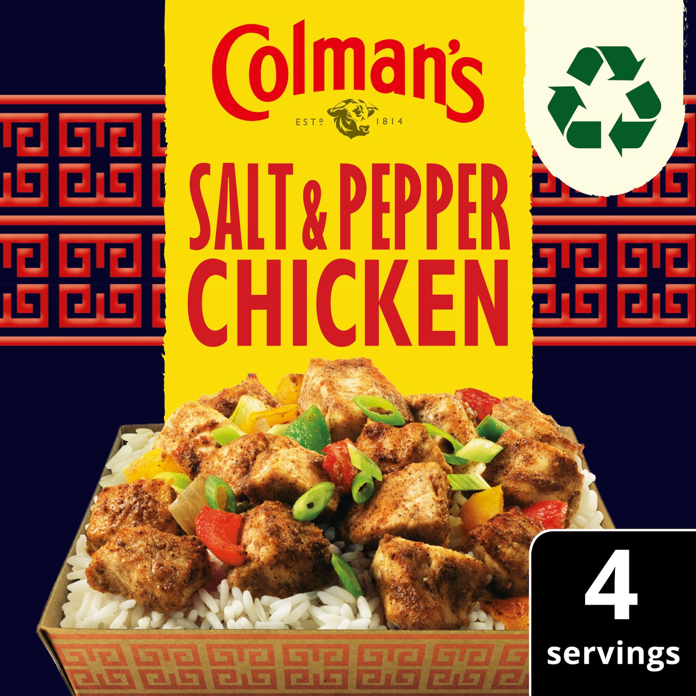 Colman's Big Night In Recipe Mix Salt & Pepper Chicken 23 g Salt