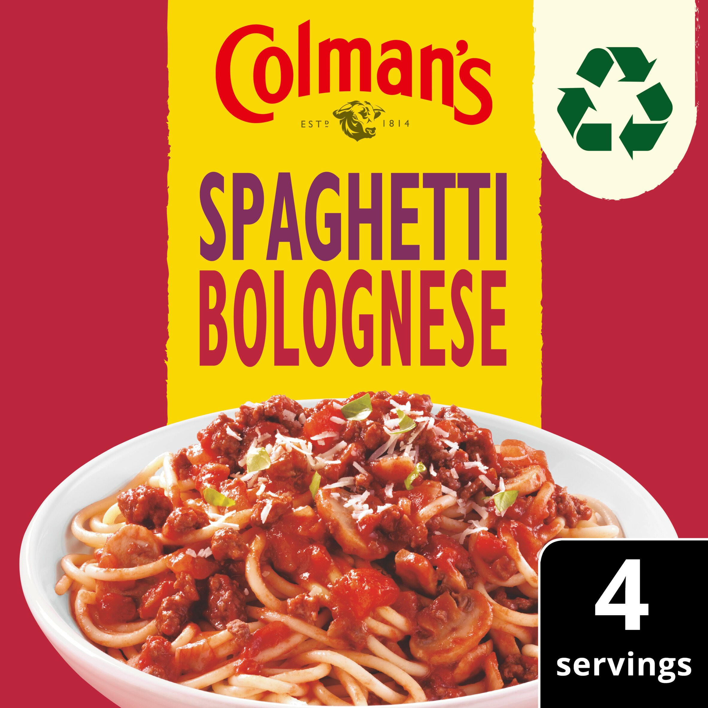 Colman's Spaghetti Bolognese Recipe Mix 44 g | Packet Mixes | Iceland Foods
