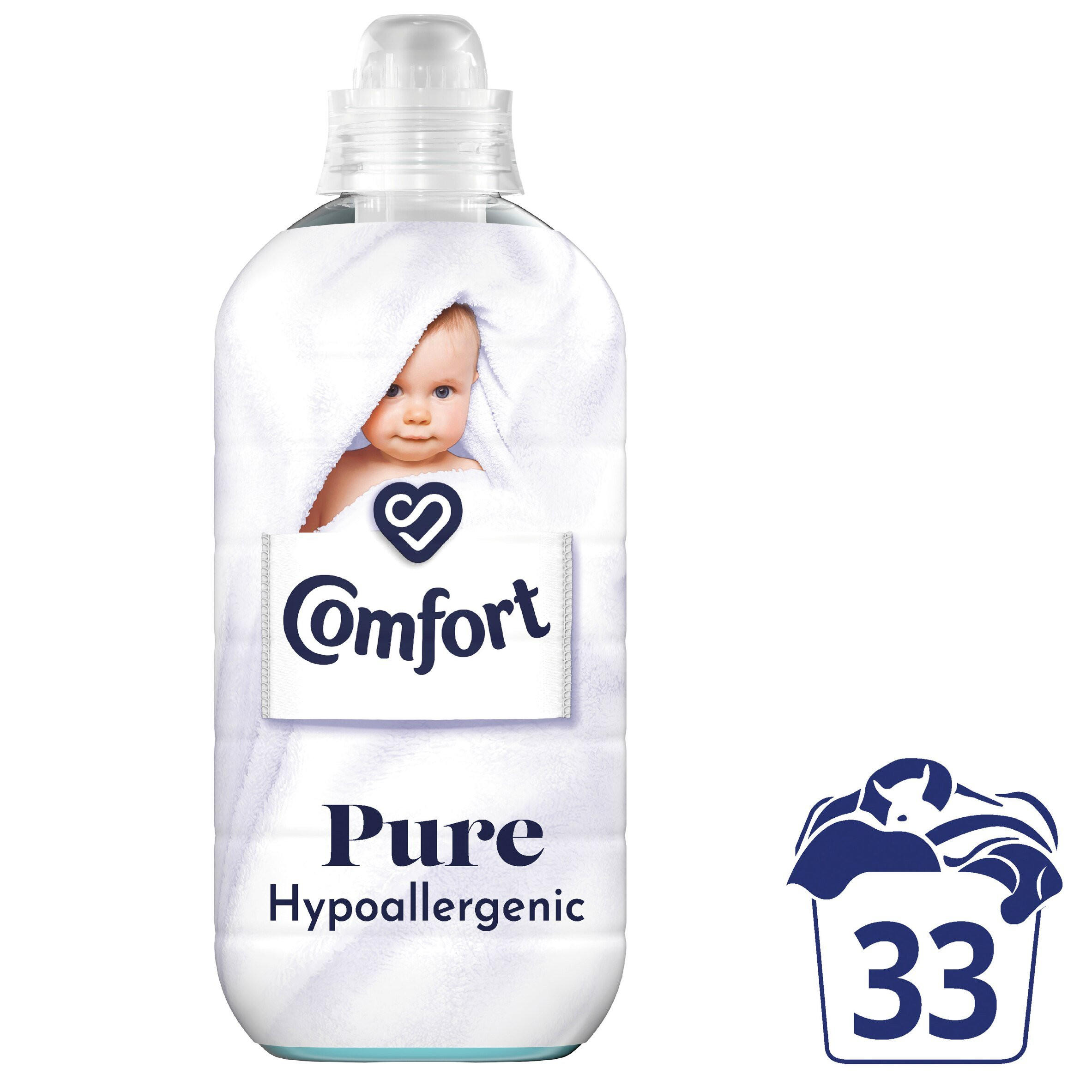 Comfort  Sensitive Fabric Conditioner Pure 33 washes (990 ml)