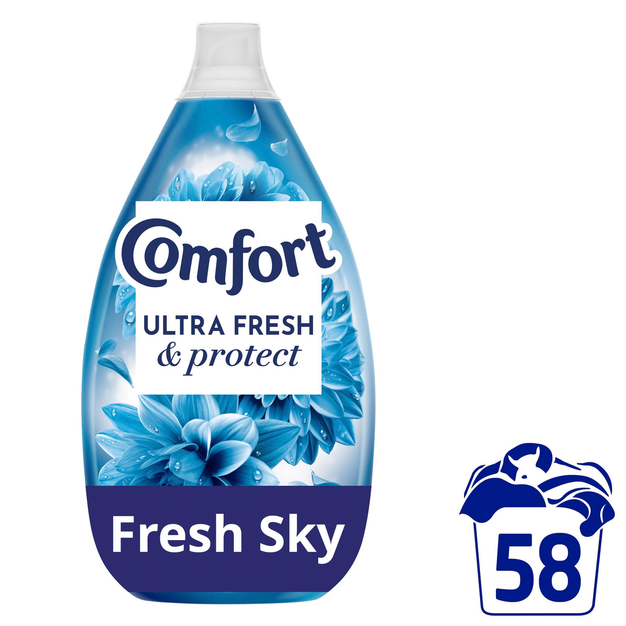 Comfort Ultra Fresh & Protect Fabric Conditioner Coco Fantasy 58 Washes 870ml