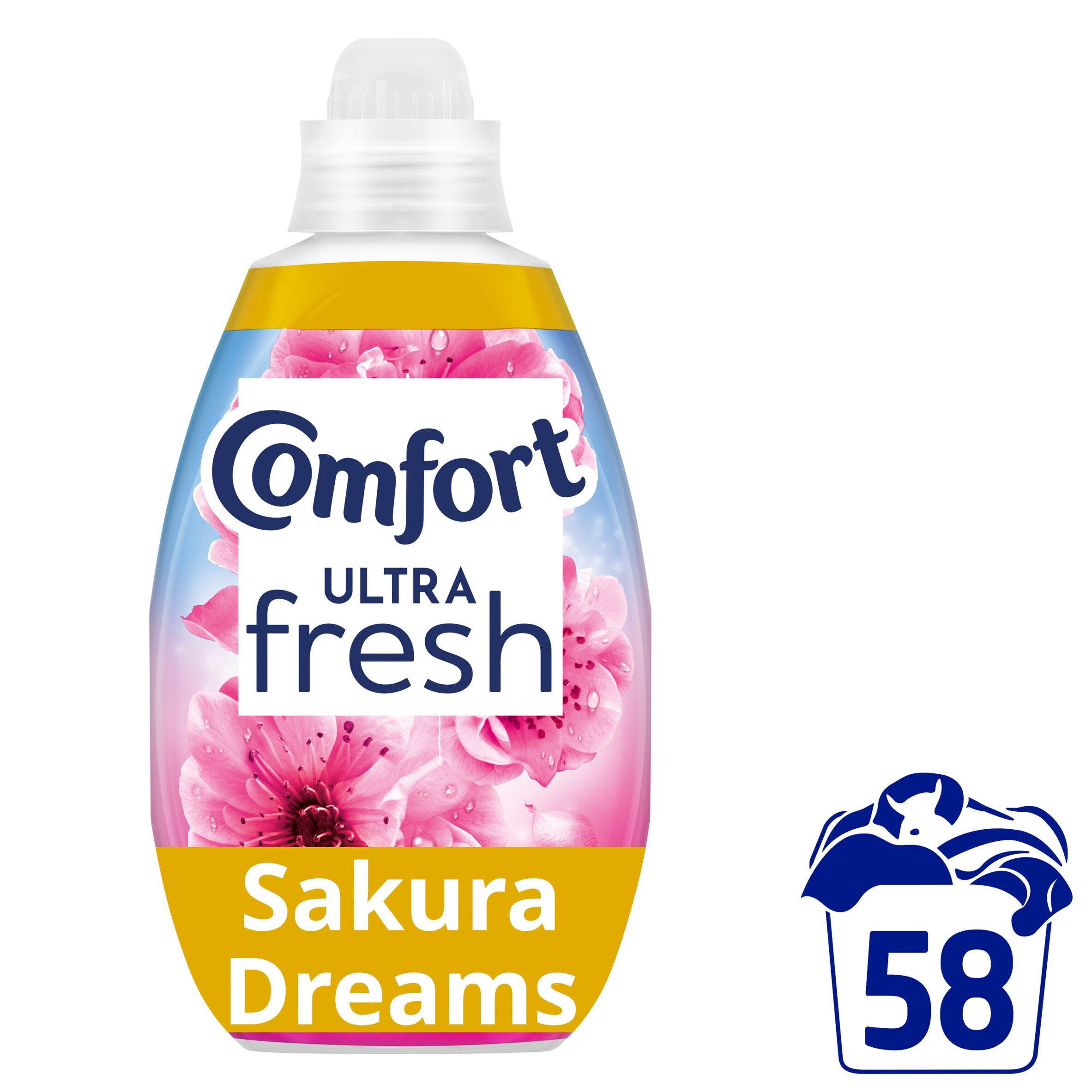 Comfort Ultimate Care Fresh Sky Ultra-Concentrated Fabric Conditioner 58W
