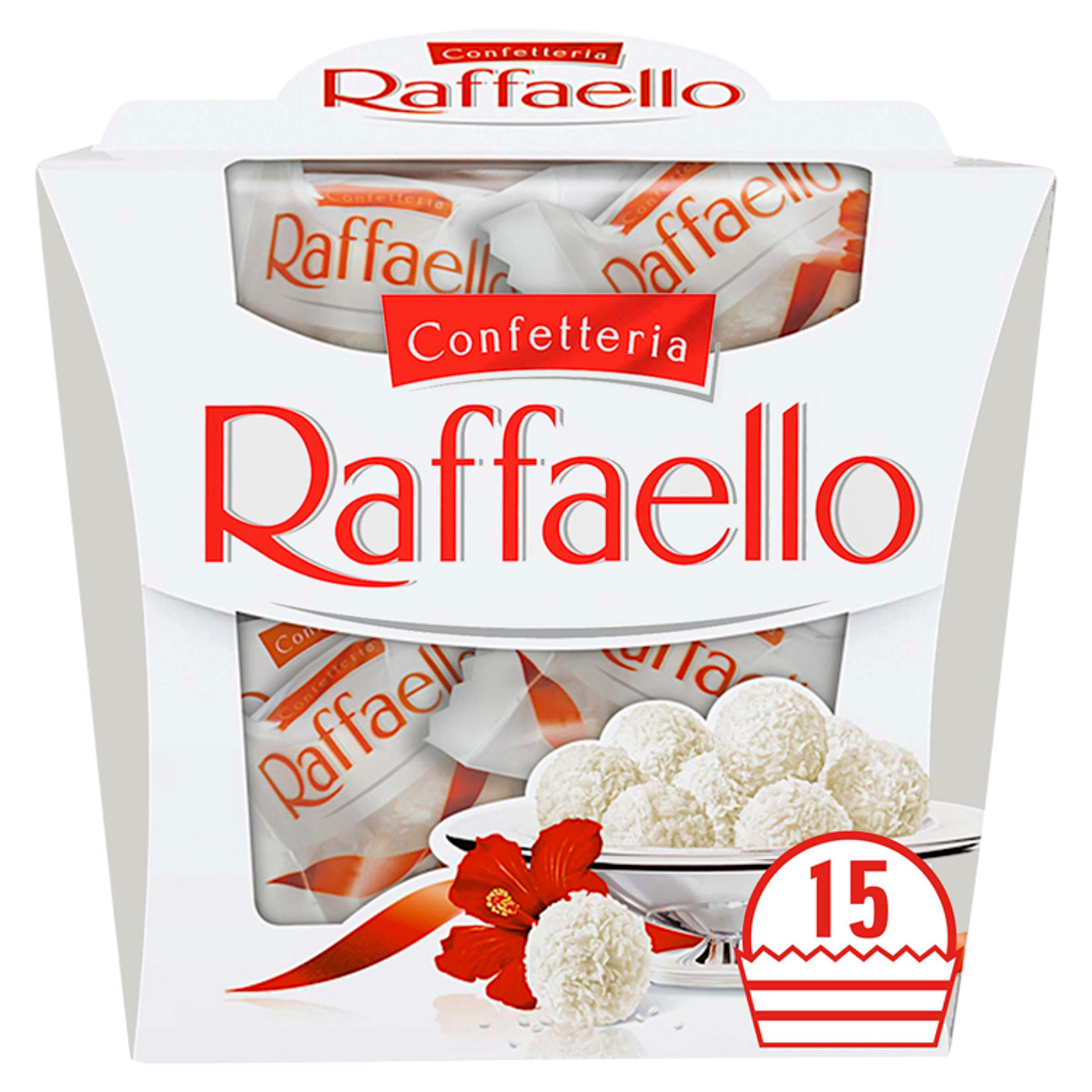Confetteria Raffaello Coconut and Almond Pralines Gift Box 15 Pieces ...