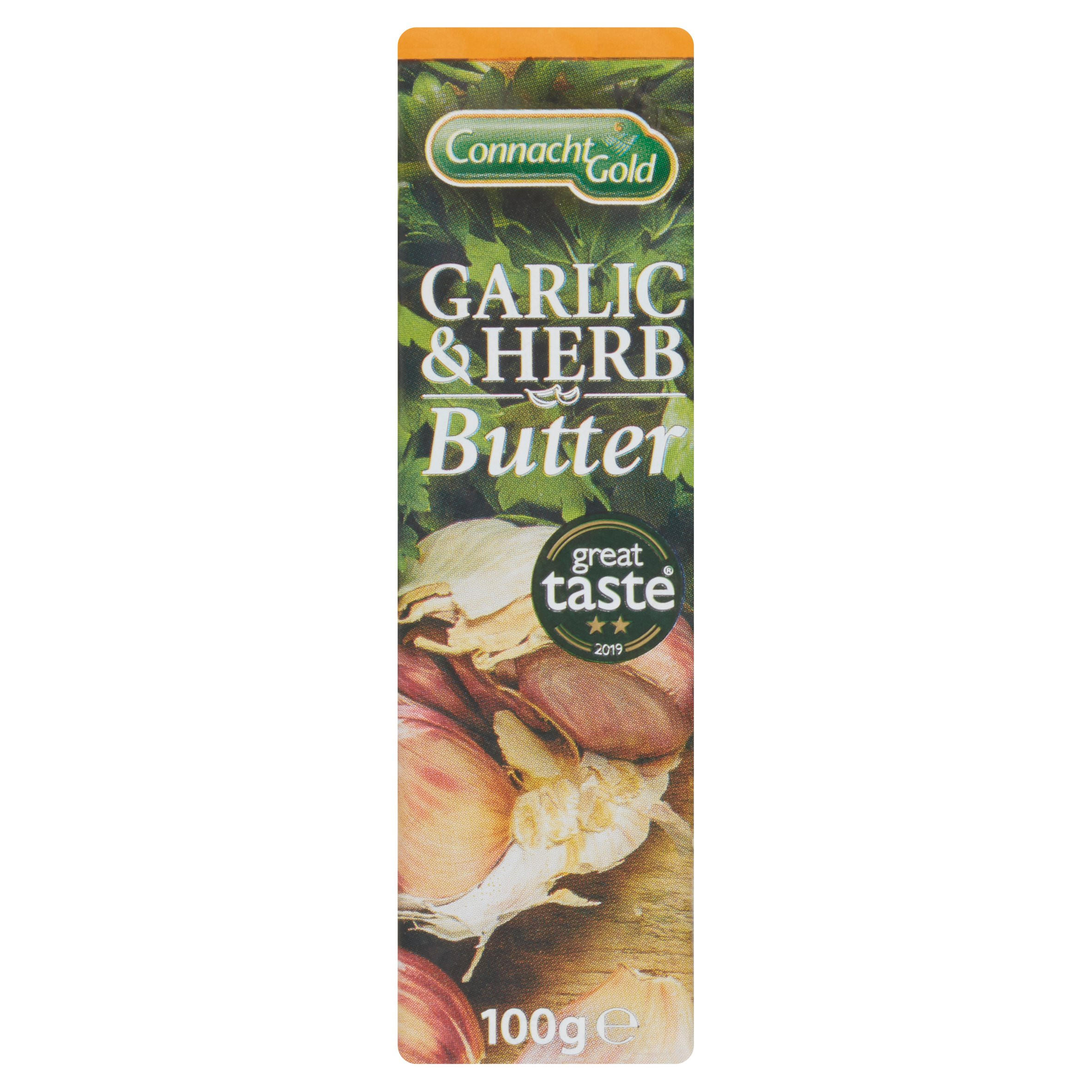 Connacht Gold Garlic And Herb Butter 100g Butter And Margarine Iceland