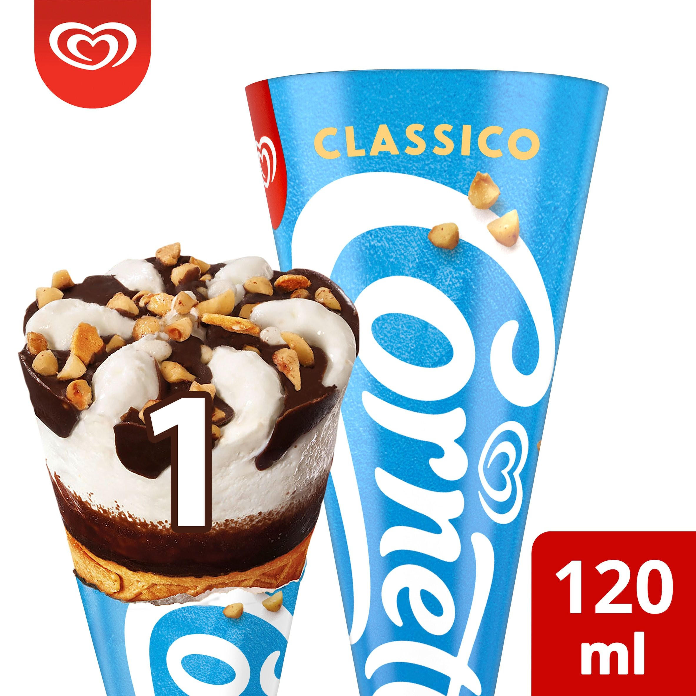 Cornetto Ice Cream Cone Classico 120 Ml Ice Cream Cones Sticks Cornetto Ice Cream Cone Classico 120 Ml Ice Cream Cones Sticks
