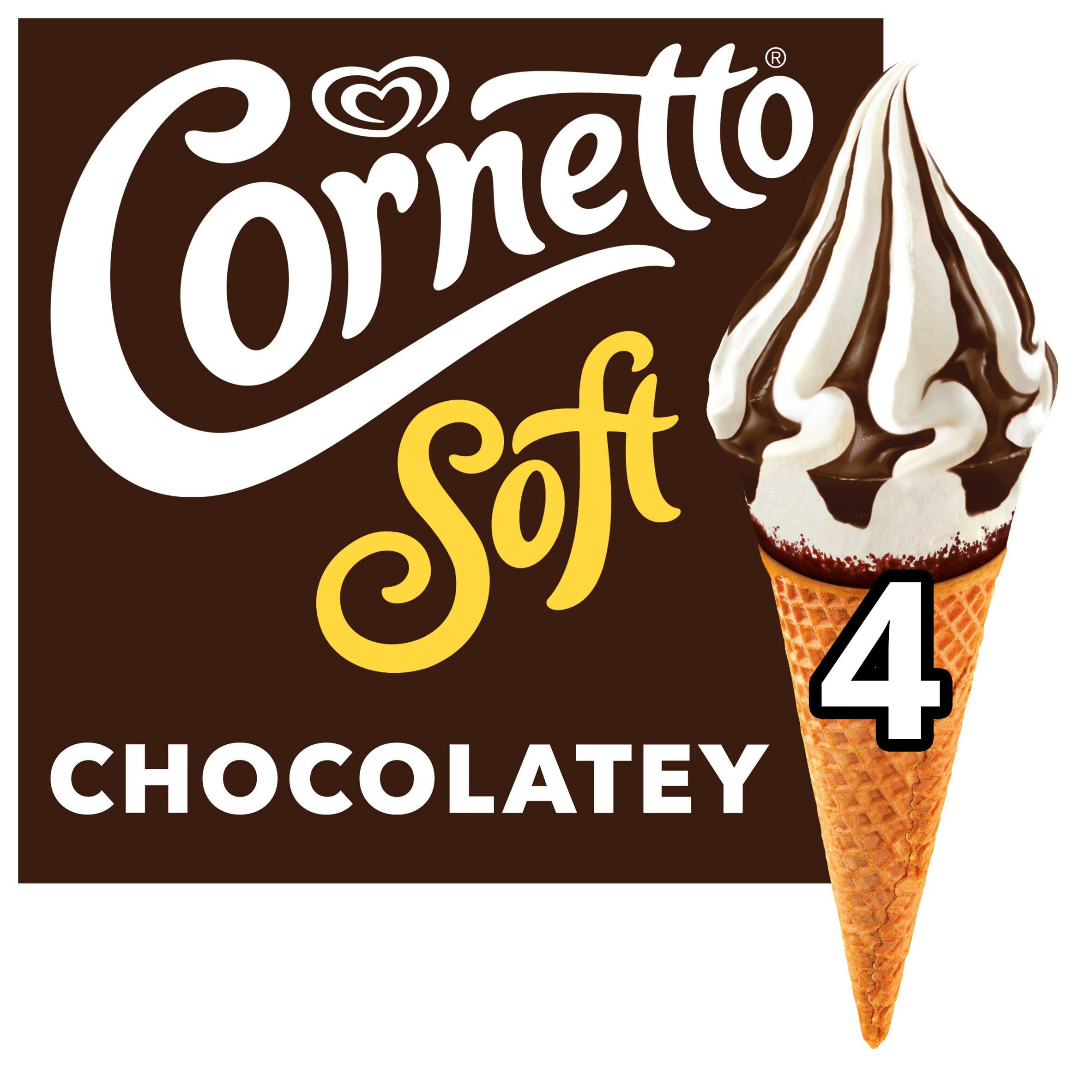 Offer Iceland Soft Ice Cream Cone Chocolatey 4