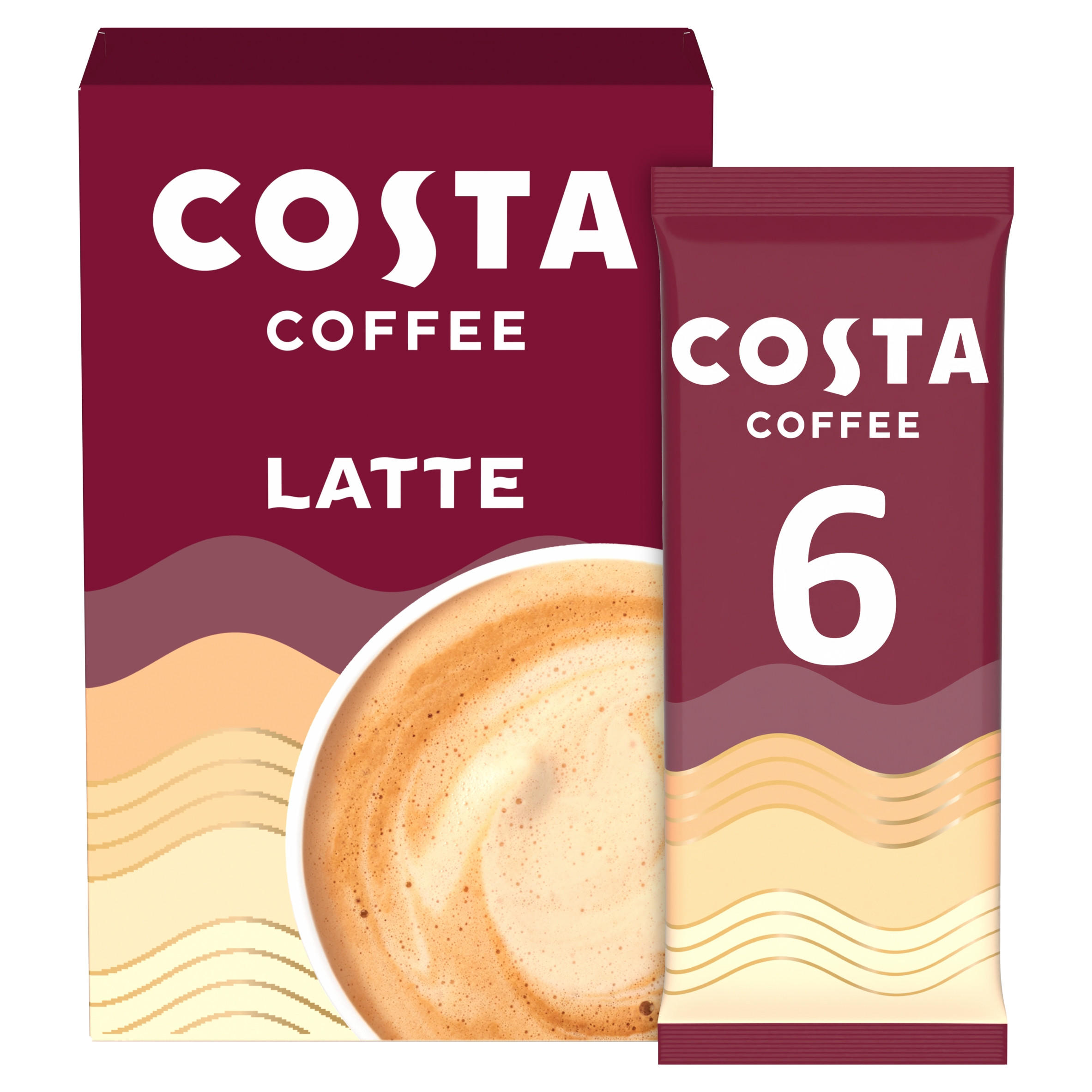 Costa Coffee Barista Creations Salted Caramel Latte 6 x 17g (102g)