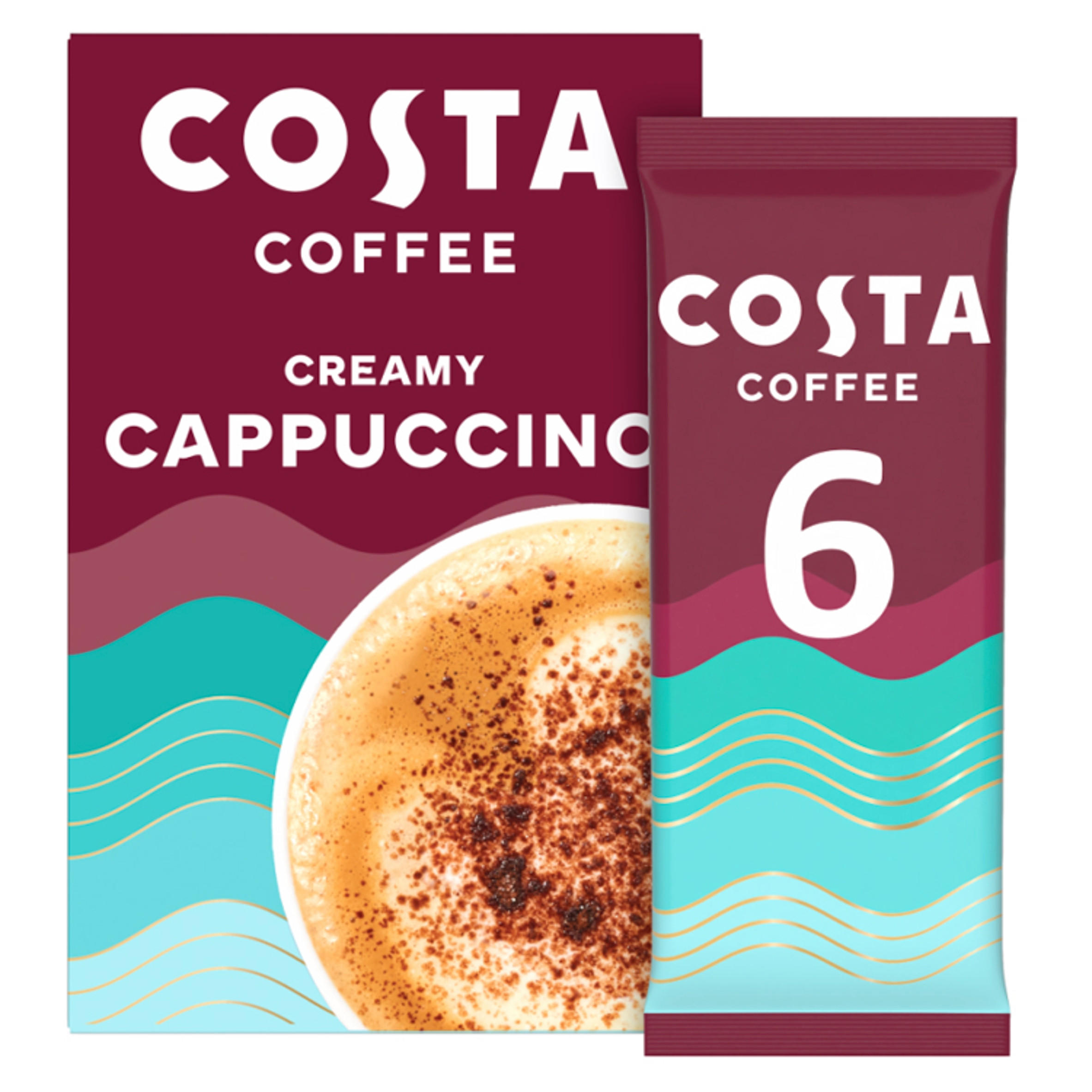 Costa Coffee Barista Creations Creamy Cappuccino 6 x 17g (102g)
