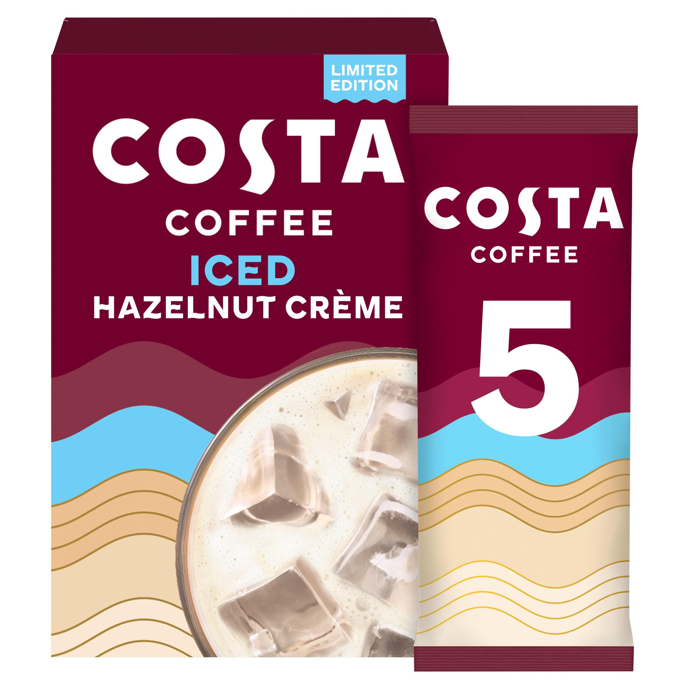 Costa Coffee Barista Creations Iced Hazelnut Crème (5x14.5g)