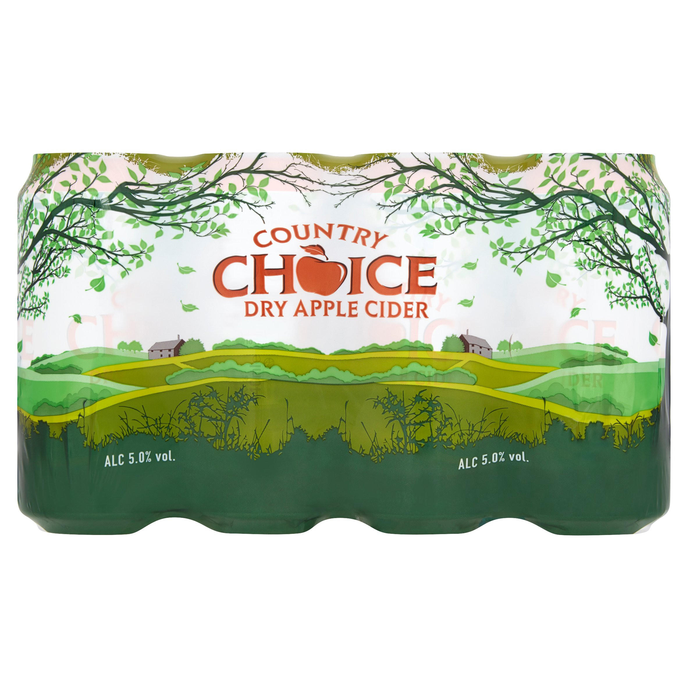 Country Choice Dry Apple Cider 8 x 440ml Cider Iceland Foods