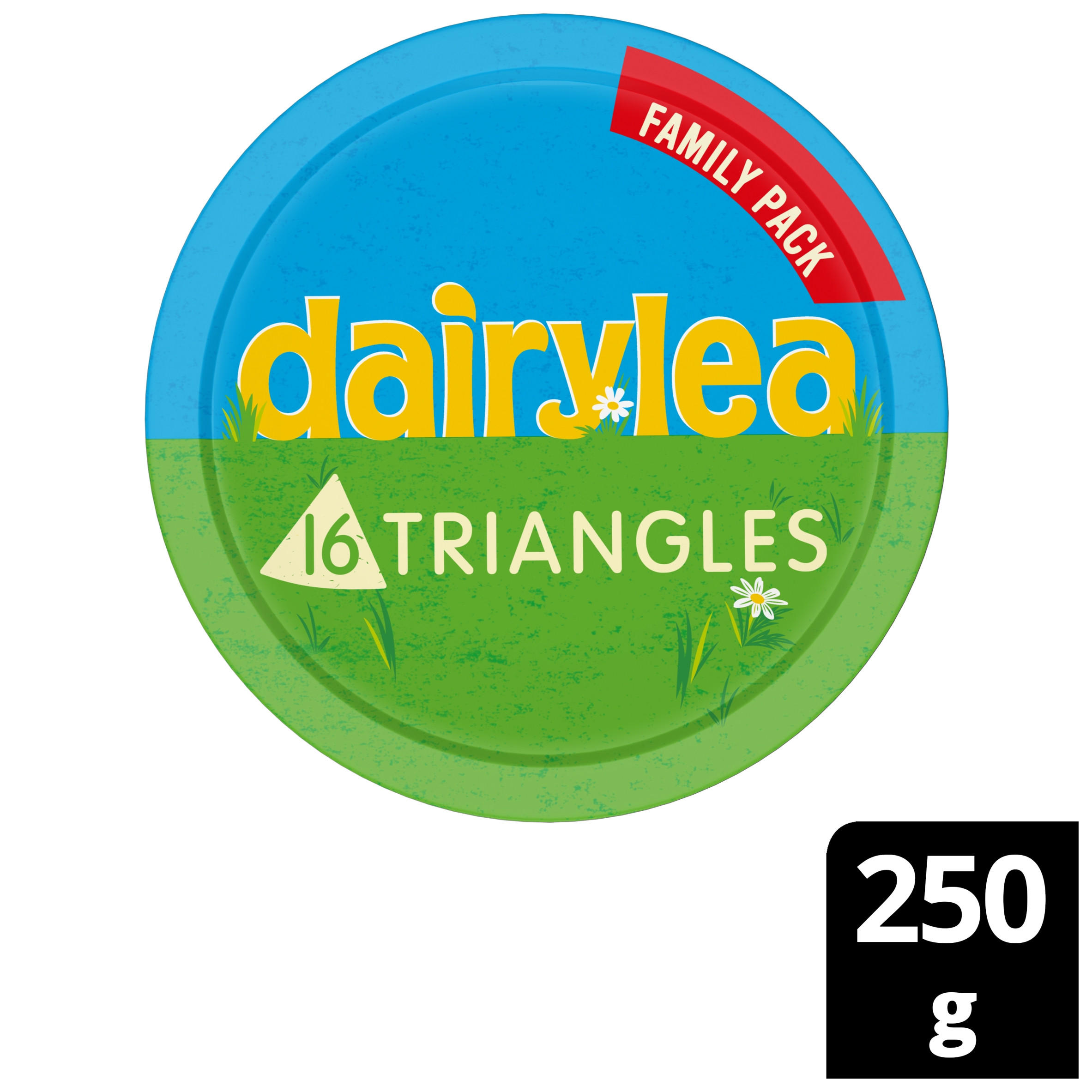 Dairylea Cheese Spread Triangles Pack x16 250g