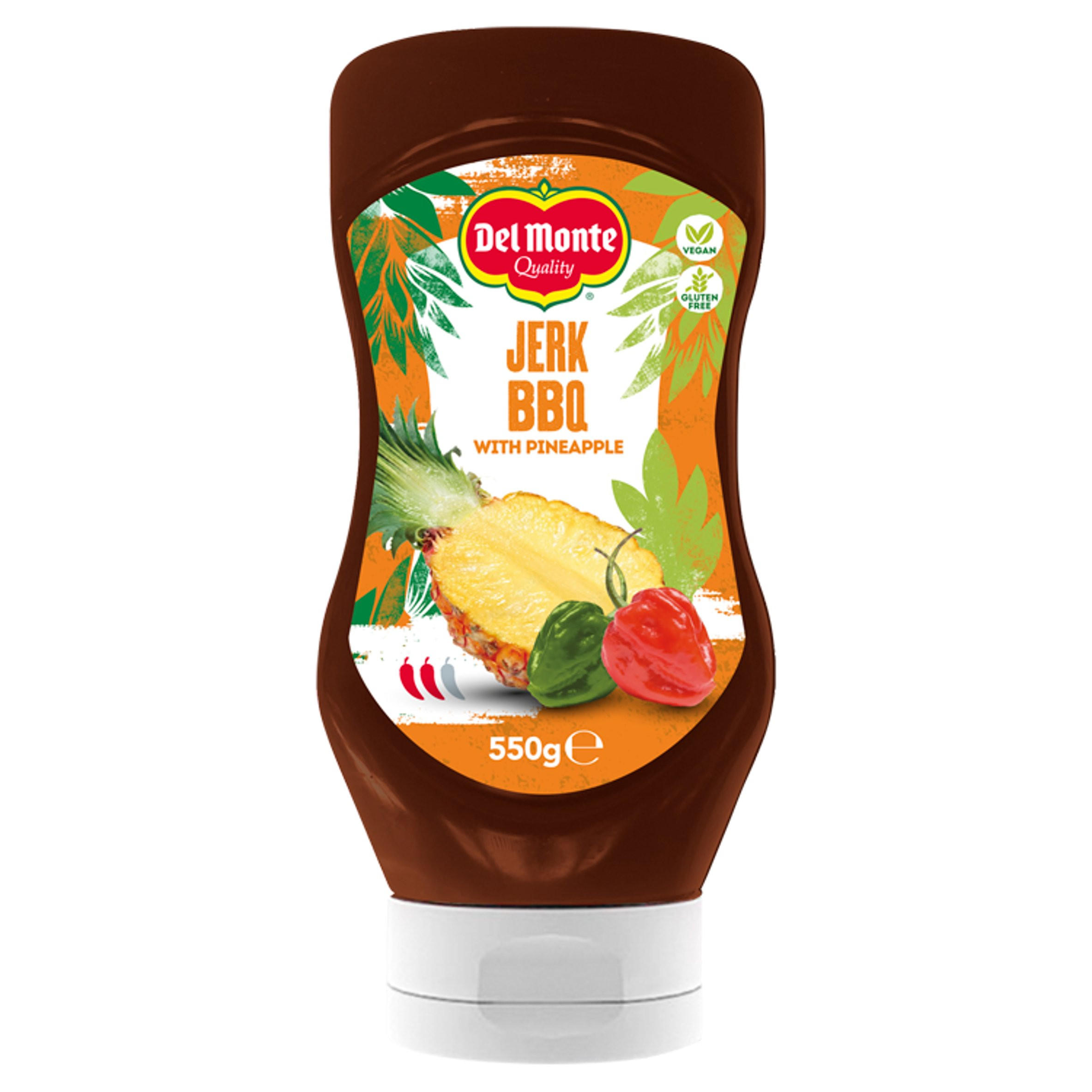 Del Monte Jerk BBQ with Pineapple 550g, folic acid free