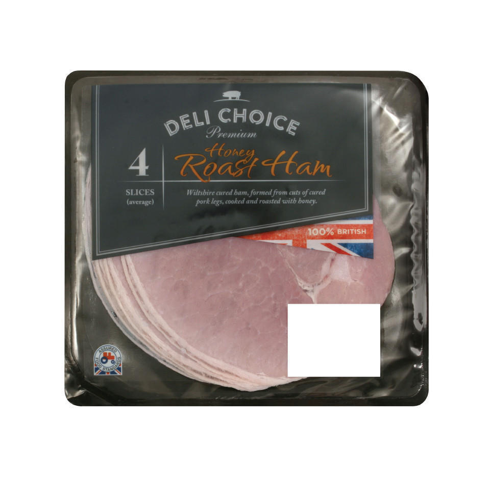 Deli Choice 4 Honey Roast Ham Slices 120g Ham Iceland Foods