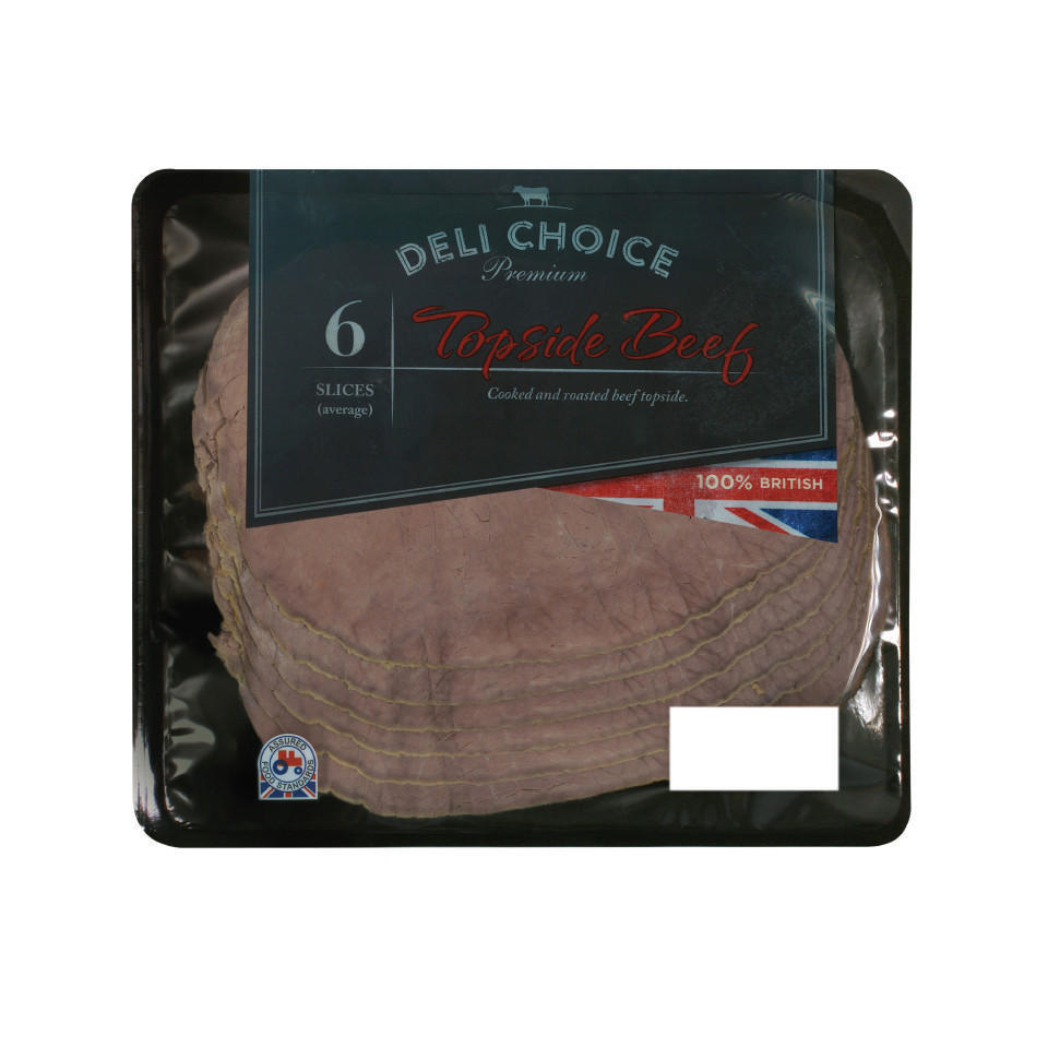 Deli Choice 6 Topside Beef Slices 135g Beef Iceland Foods