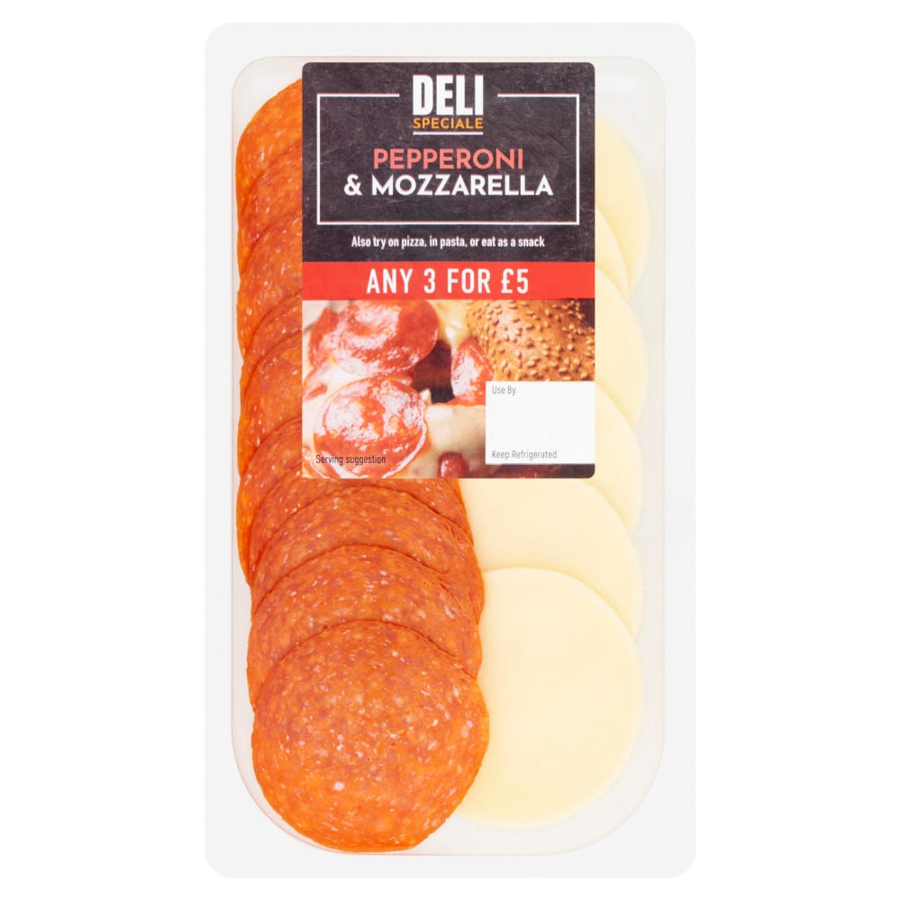 Deli Speciale Pepperoni & Mozzarella 90g Continental Meats Iceland