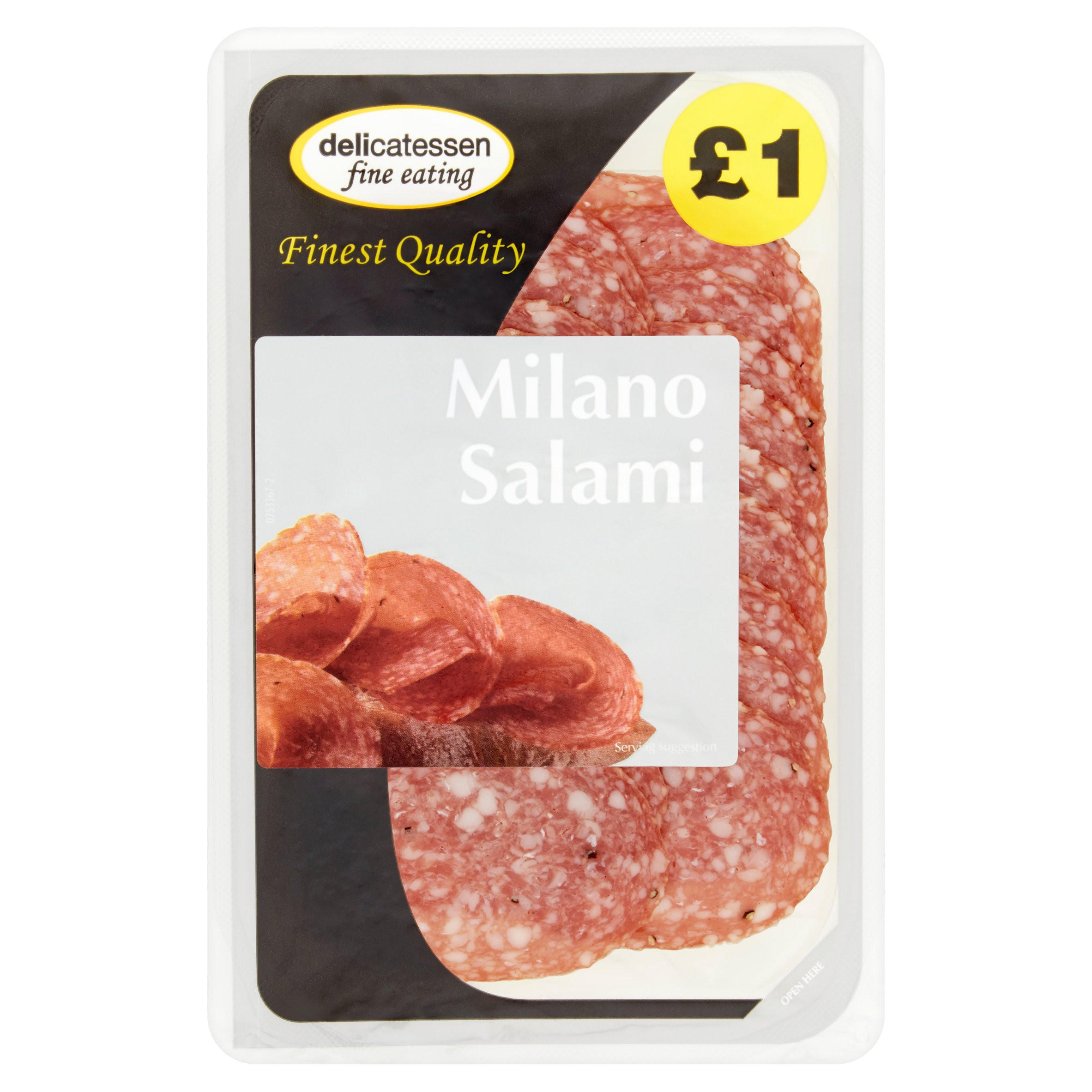 Delicatessen Fine Eating Milano Salami 70g Continental Meats