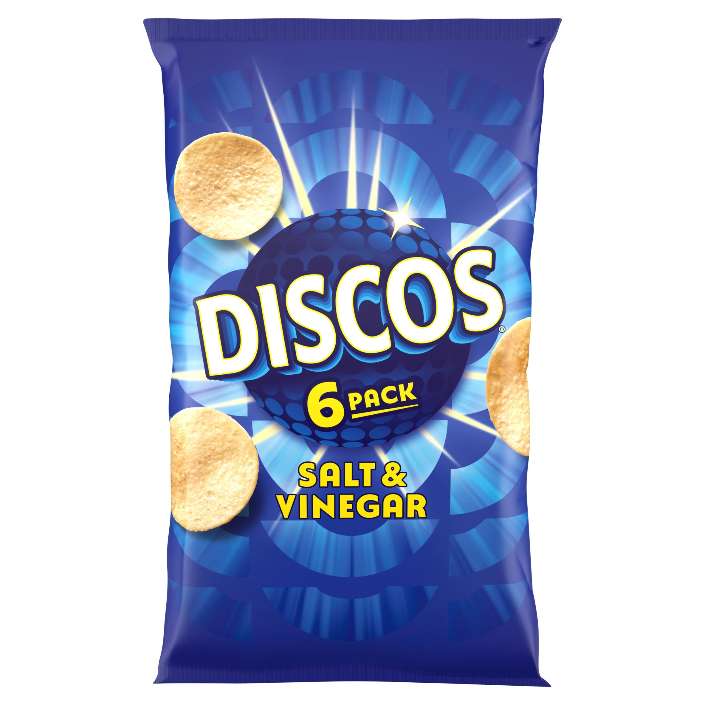 Discos Salt & Vinegar Sharing Crisps