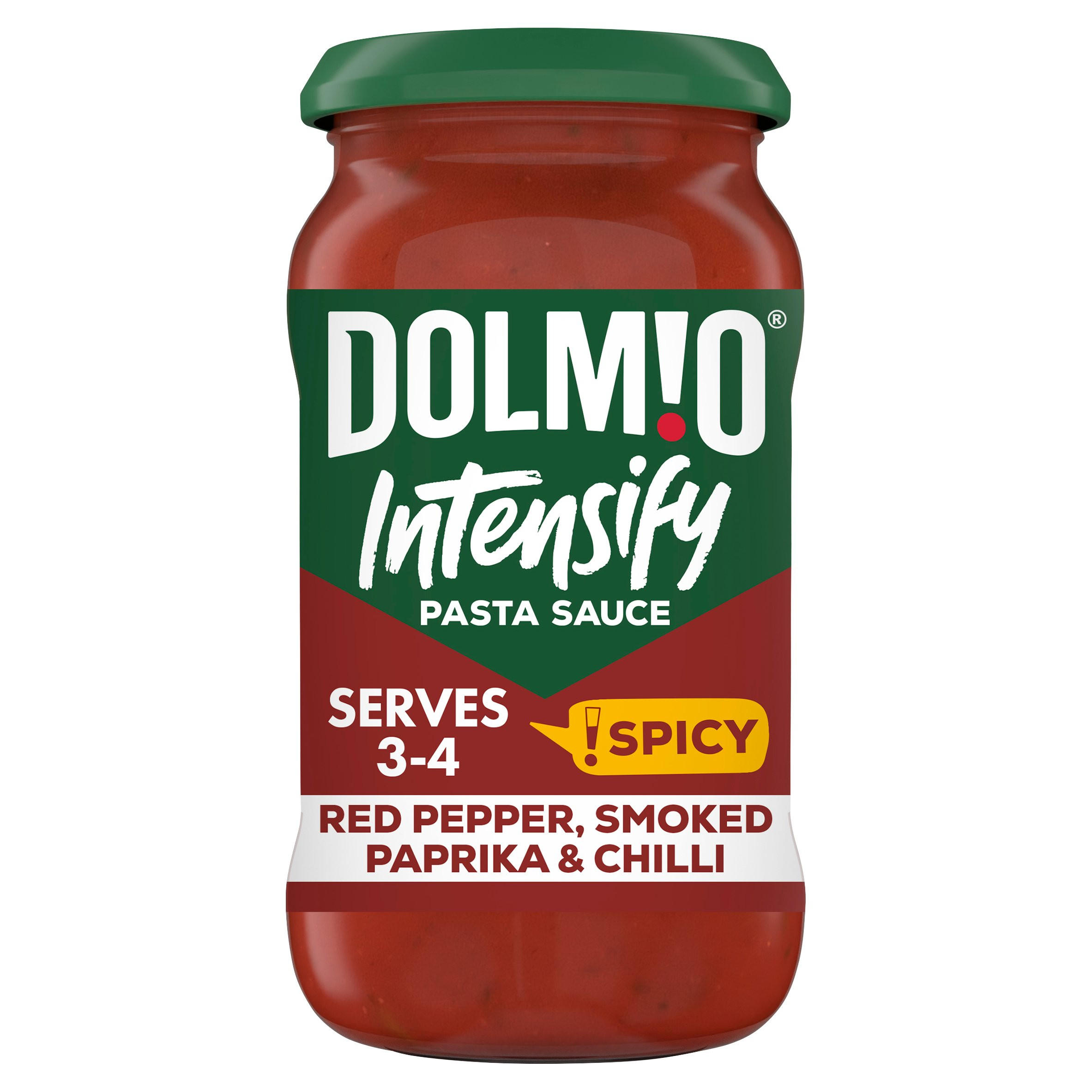 Dolmio Intensify Spicy Red Pepper, Smoked Paprika & Chilli Pasta Sauce
