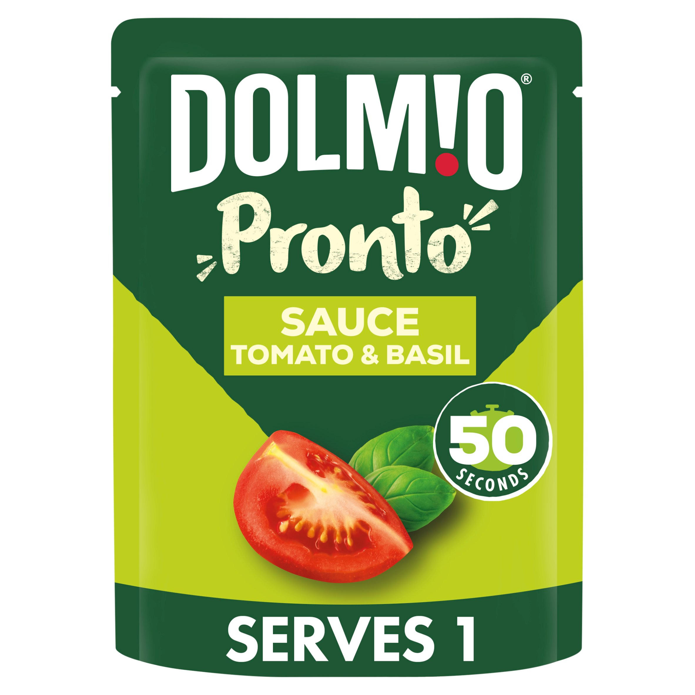 Dolmio Pronto Tomato and Basil Microwave Pasta Sauce 170g | Pasta ...