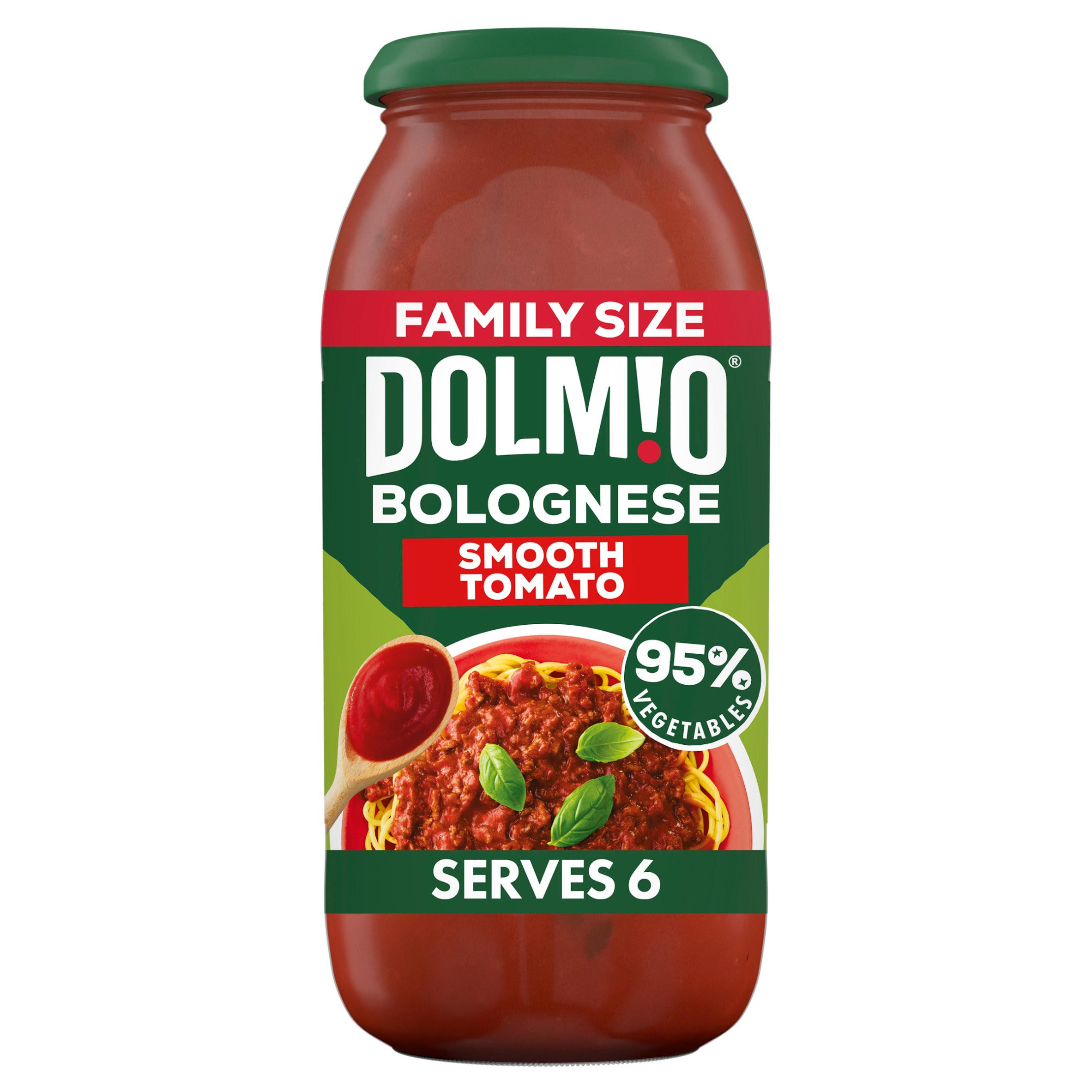 Dolmio Sauce for Bolognese Smooth Tomato Family Size 750g Pasta