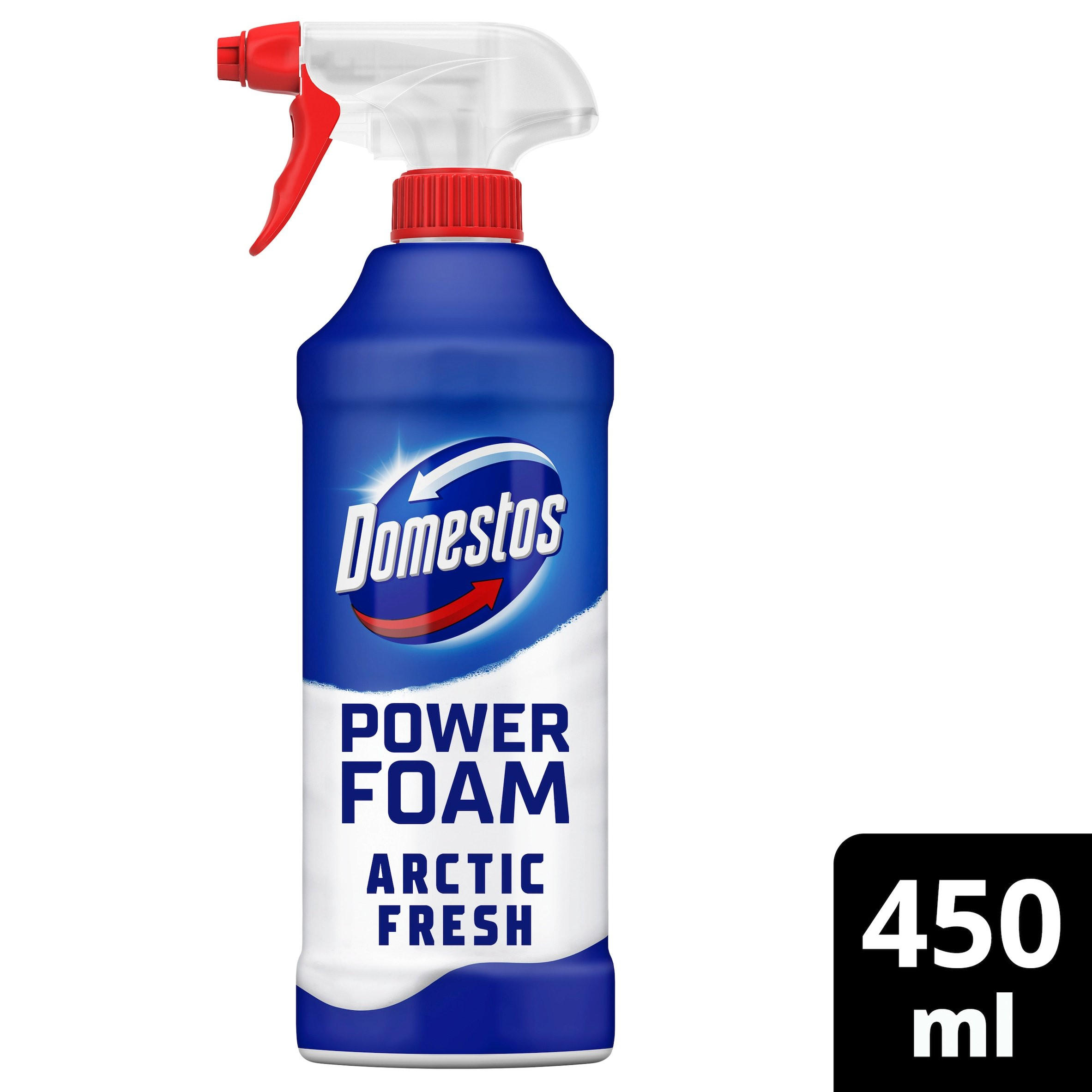 Domestos Power Foam Arctic Fresh Toilet & Bathroom Cleaner Spray 450 ml