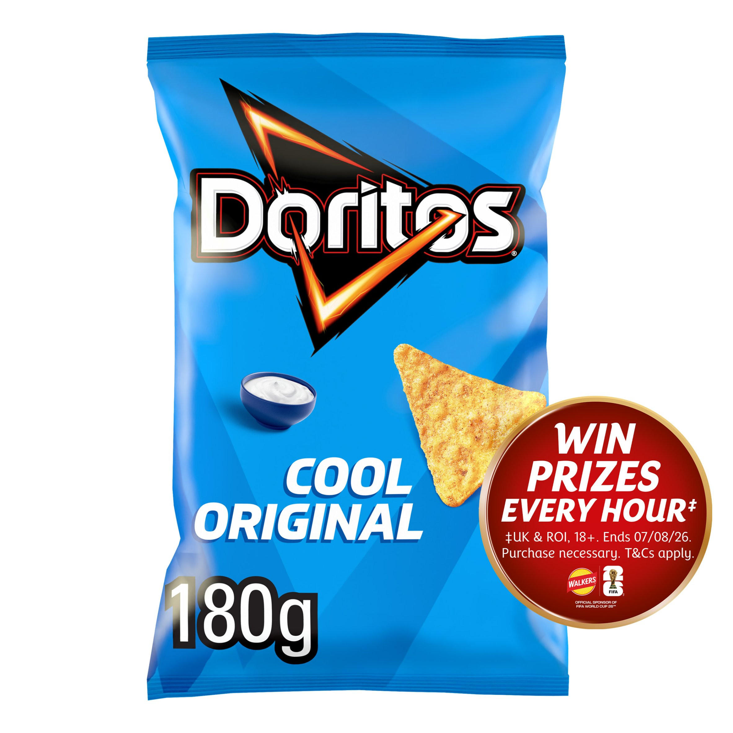 Doritos Cool Original Tortilla Chips Sharing Crisps 180g