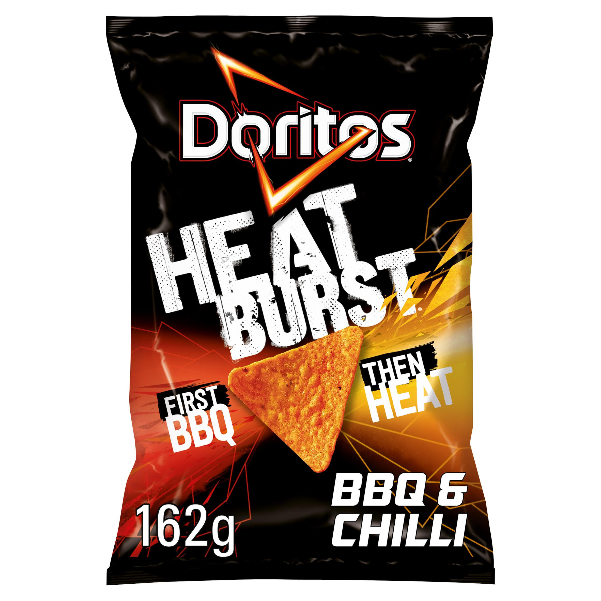 Doritos Heatburst BBQ & Chilli Tortilla Chips 162g ...